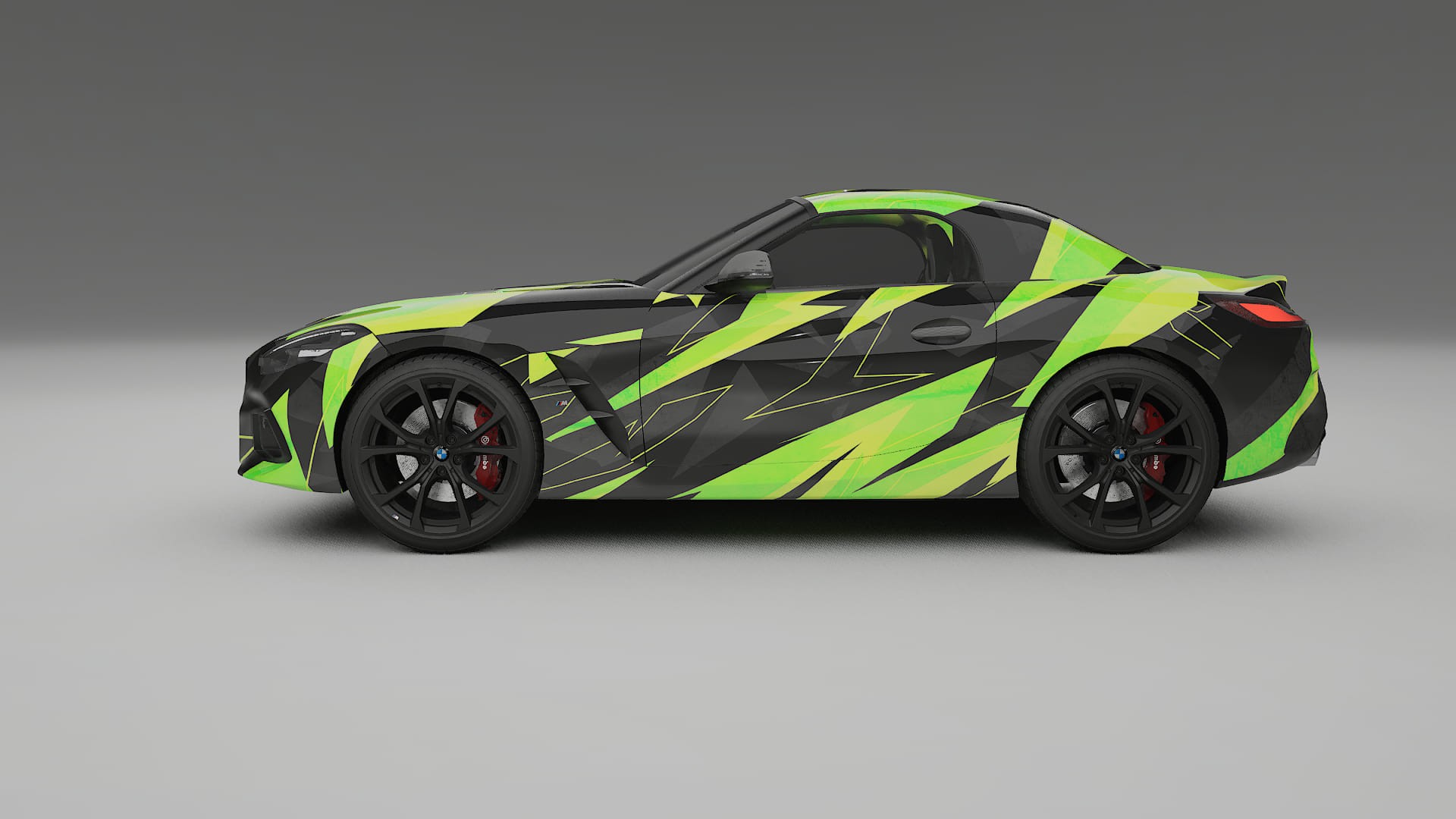 BMW Z4 G29 NINJA TURTLES – Kit Wrap PPF Personalizat din Folie de Poliuretan Imprimabilă