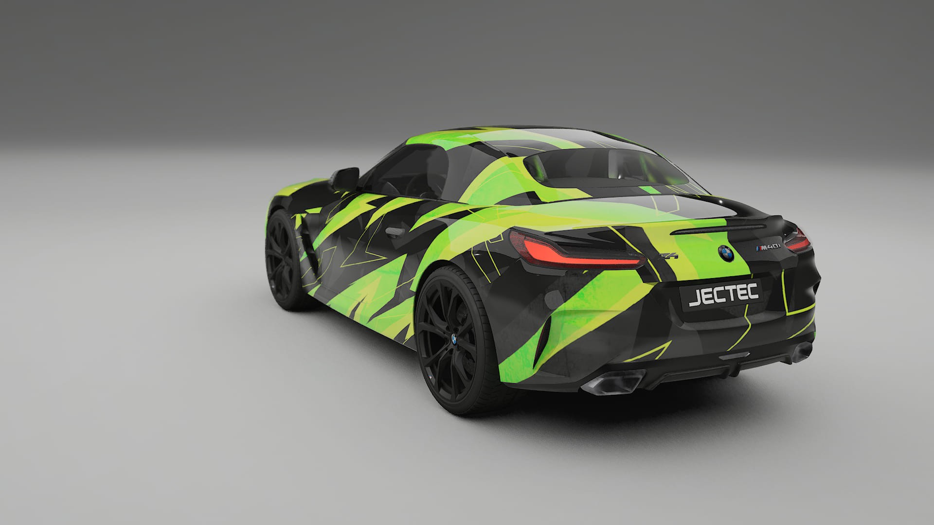 BMW Z4 G29 NINJA TURTLES – Kit Wrap PPF Personalizat din Folie de Poliuretan Imprimabilă