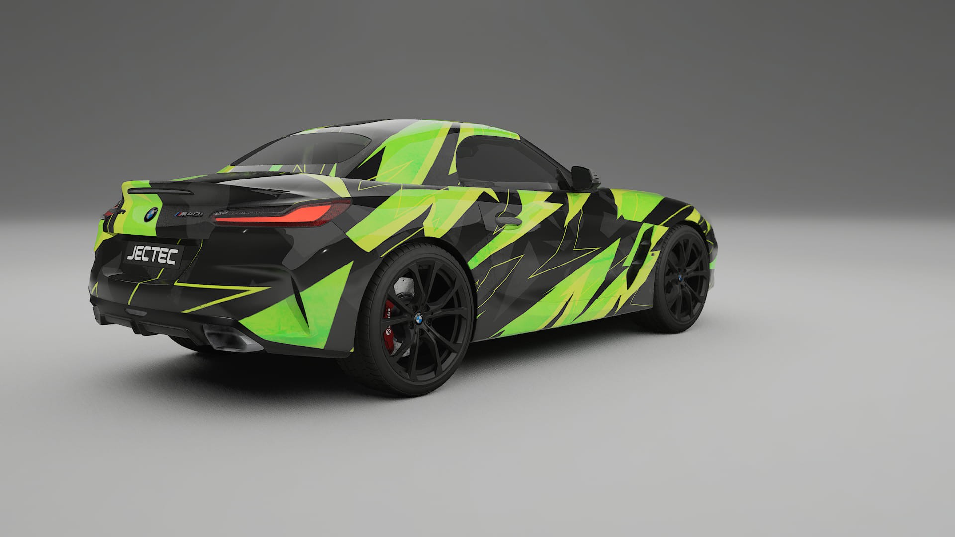 BMW Z4 G29 NINJA TURTLES – Kit Wrap PPF Personalizat din Folie de Poliuretan Imprimabilă