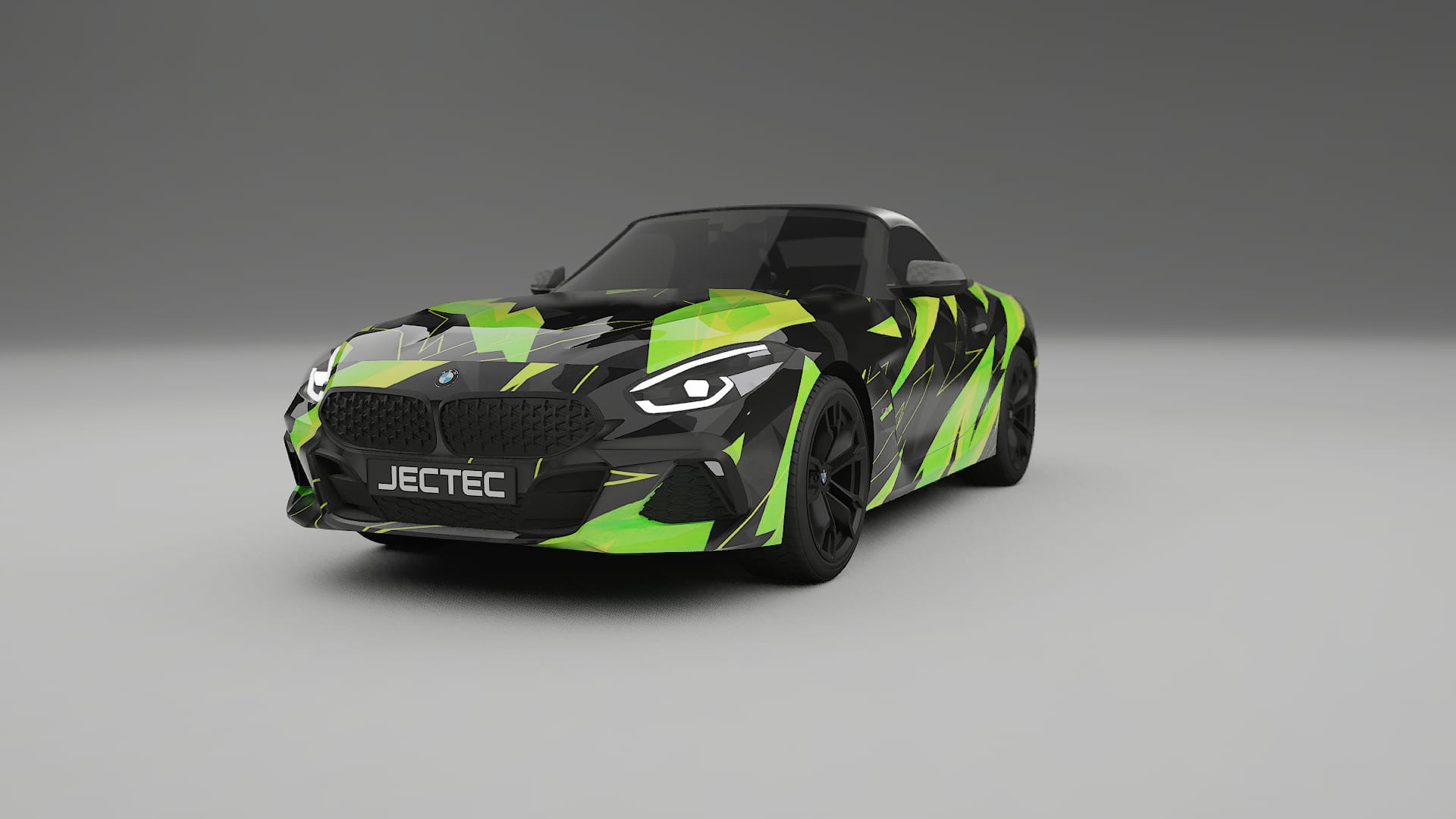 BMW Z4 G29 M40i First edition roadster NINJA TURTLES – Kit Wrap PPF Personalizat din Folie de Poliuretan Imprimabilă