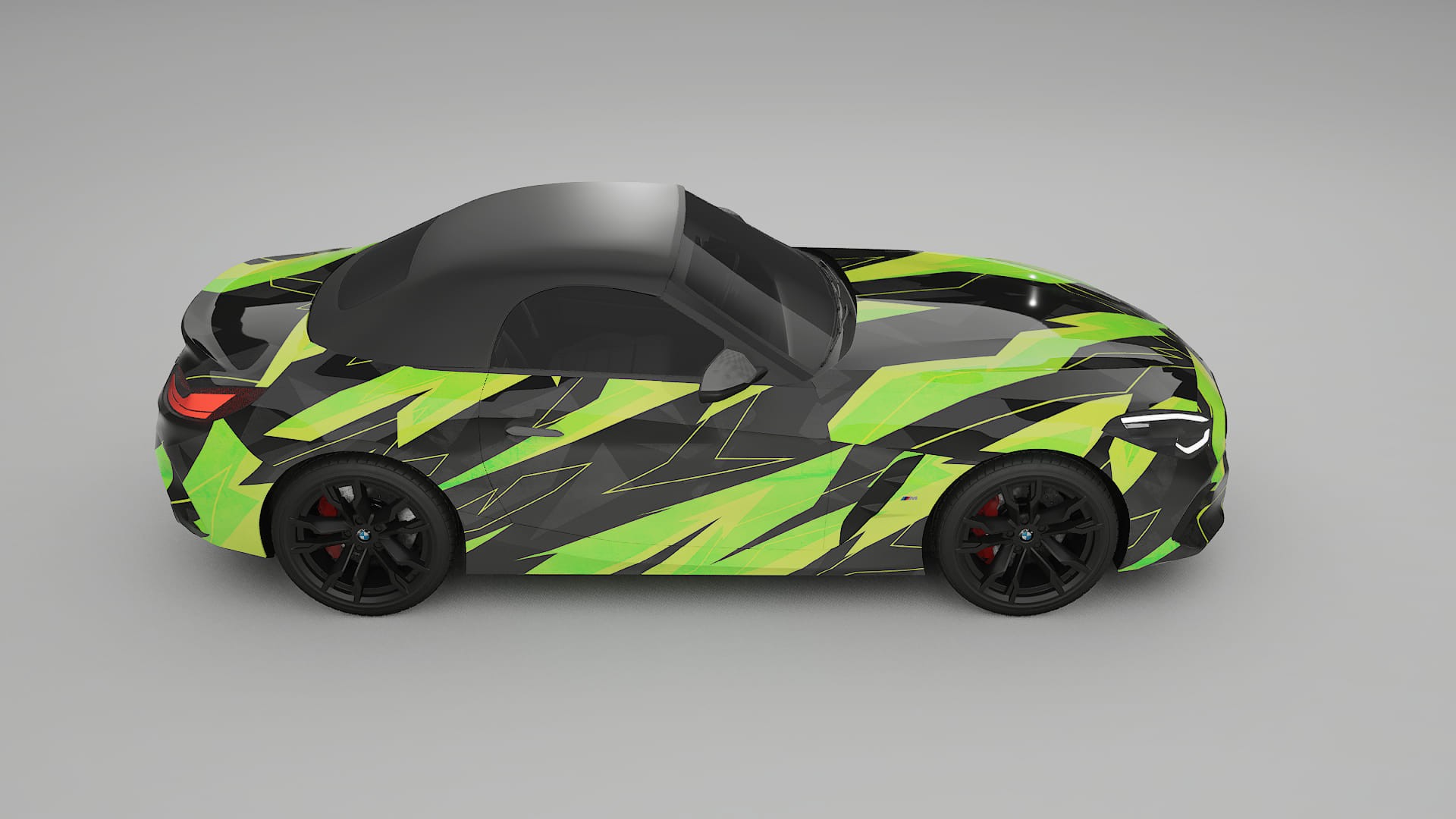 BMW Z4 G29 M40i First edition roadster NINJA TURTLES – Kit Wrap PPF Personalizat din Folie de Poliuretan Imprimabilă