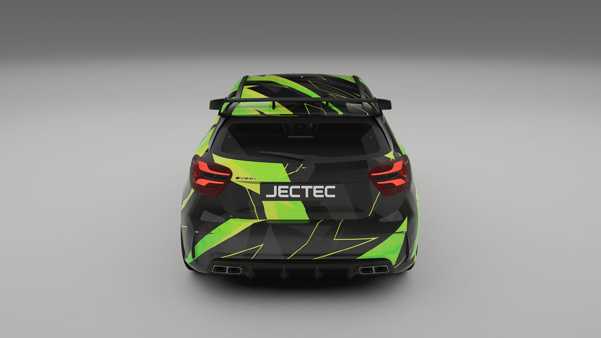 Mercedes A45 AMG W176 NINJA TURTLES – Kit Wrap PPF Personalizat din Folie de Poliuretan Imprimabilă