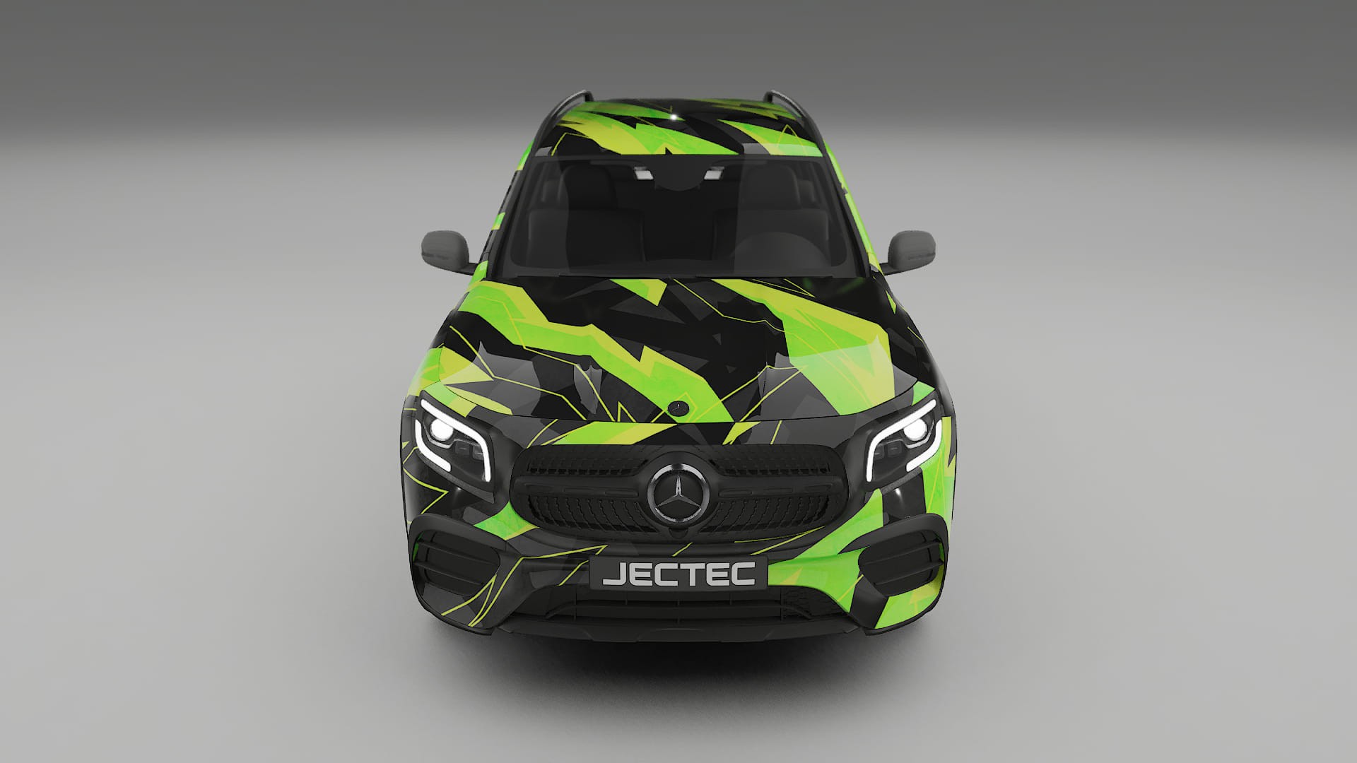 Mercedes AMG GLB NINJA TURTLES – Kit Wrap PPF Personalizat din Folie de Poliuretan Imprimabilă