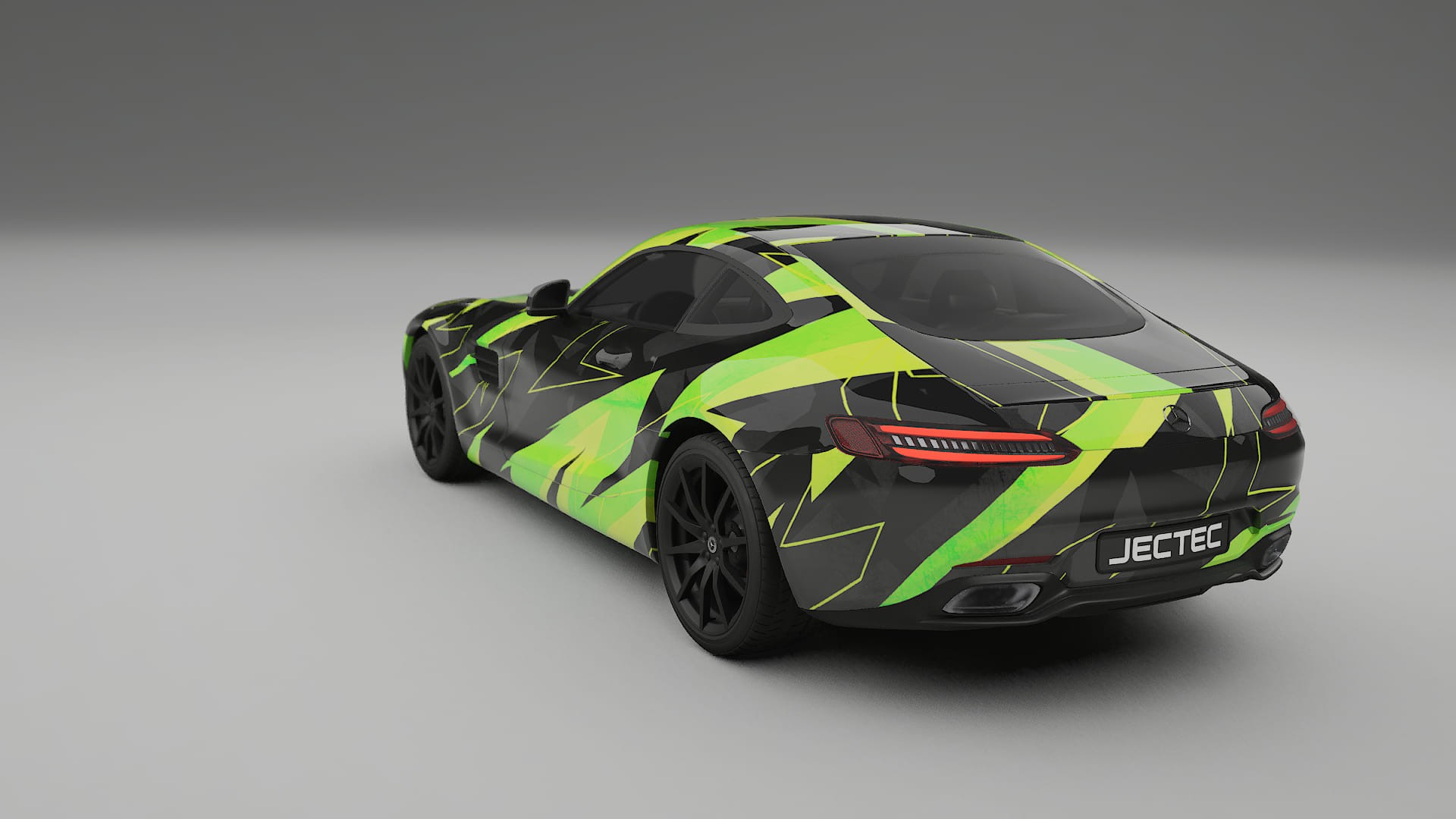 Mercedes AMG GT C190 Coupe NINJA TURTLES – Kit Wrap PPF Personalizat din Folie de Poliuretan Imprimabilă