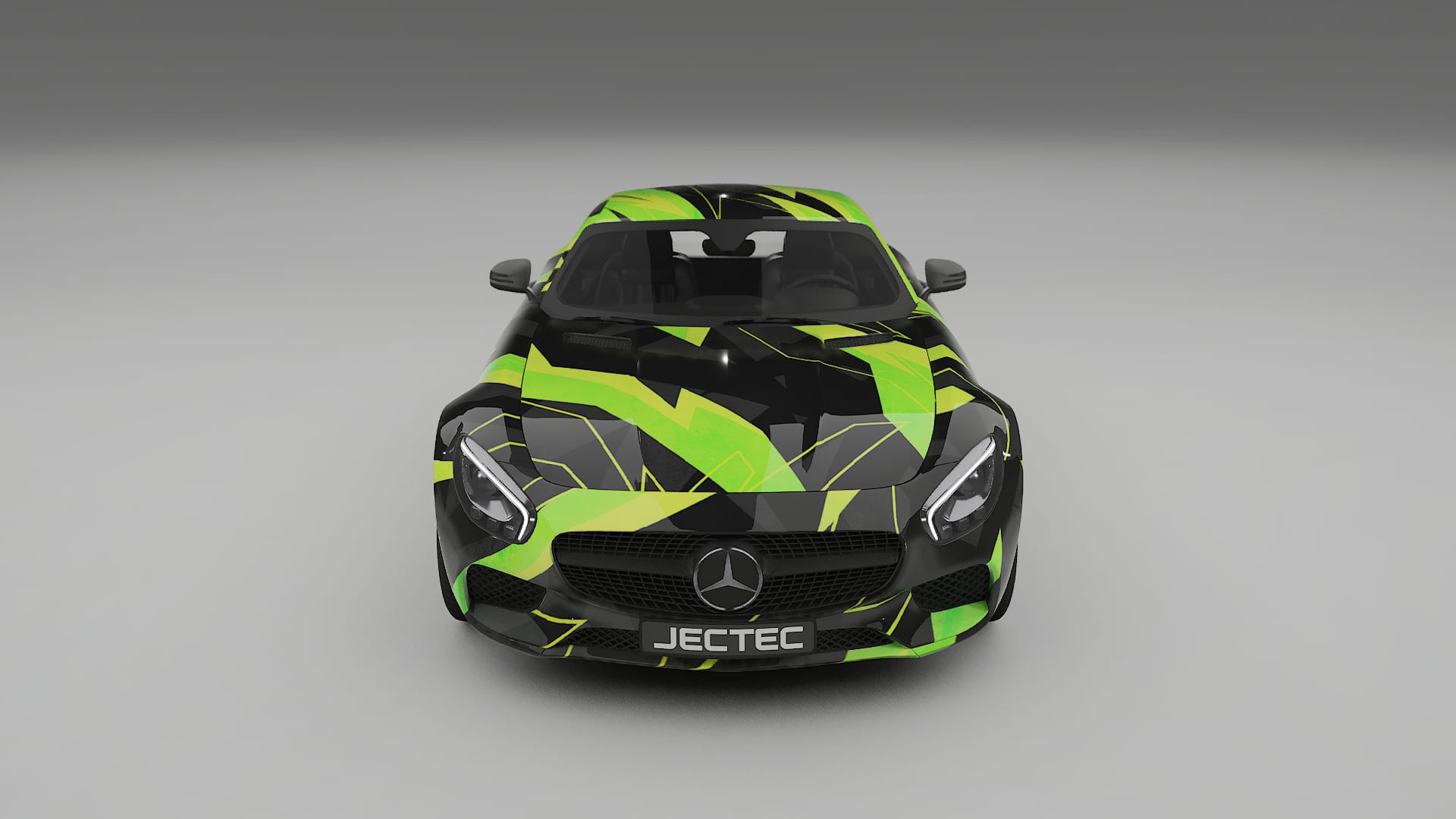 Mercedes AMG GT C190 Coupe NINJA TURTLES – Kit Wrap PPF Personalizat din Folie de Poliuretan Imprimabilă