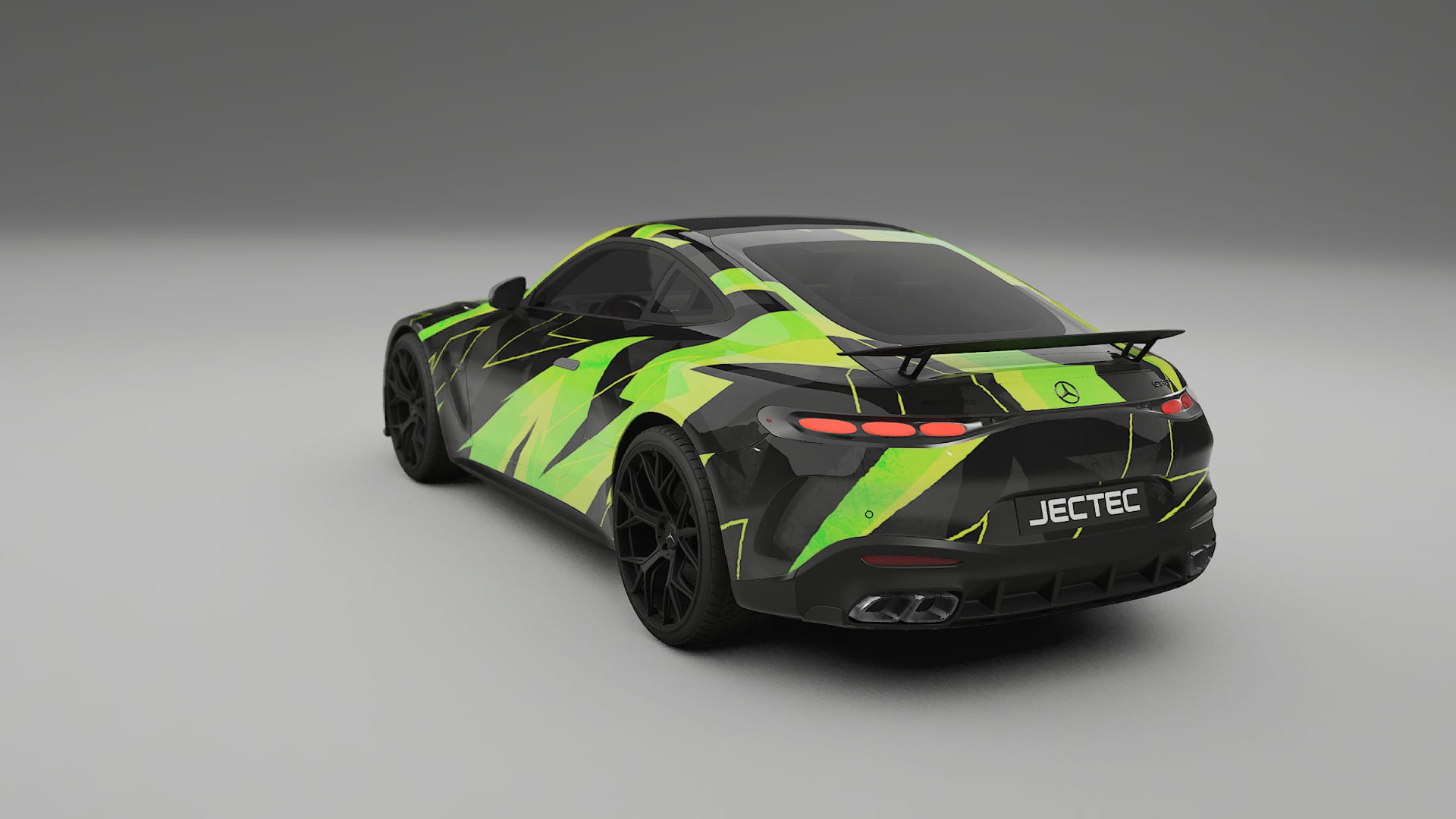 Mercedes AMG GT Coupe C192 NINJA TURTLES – Kit Wrap PPF Personalizat din Folie de Poliuretan Imprimabilă