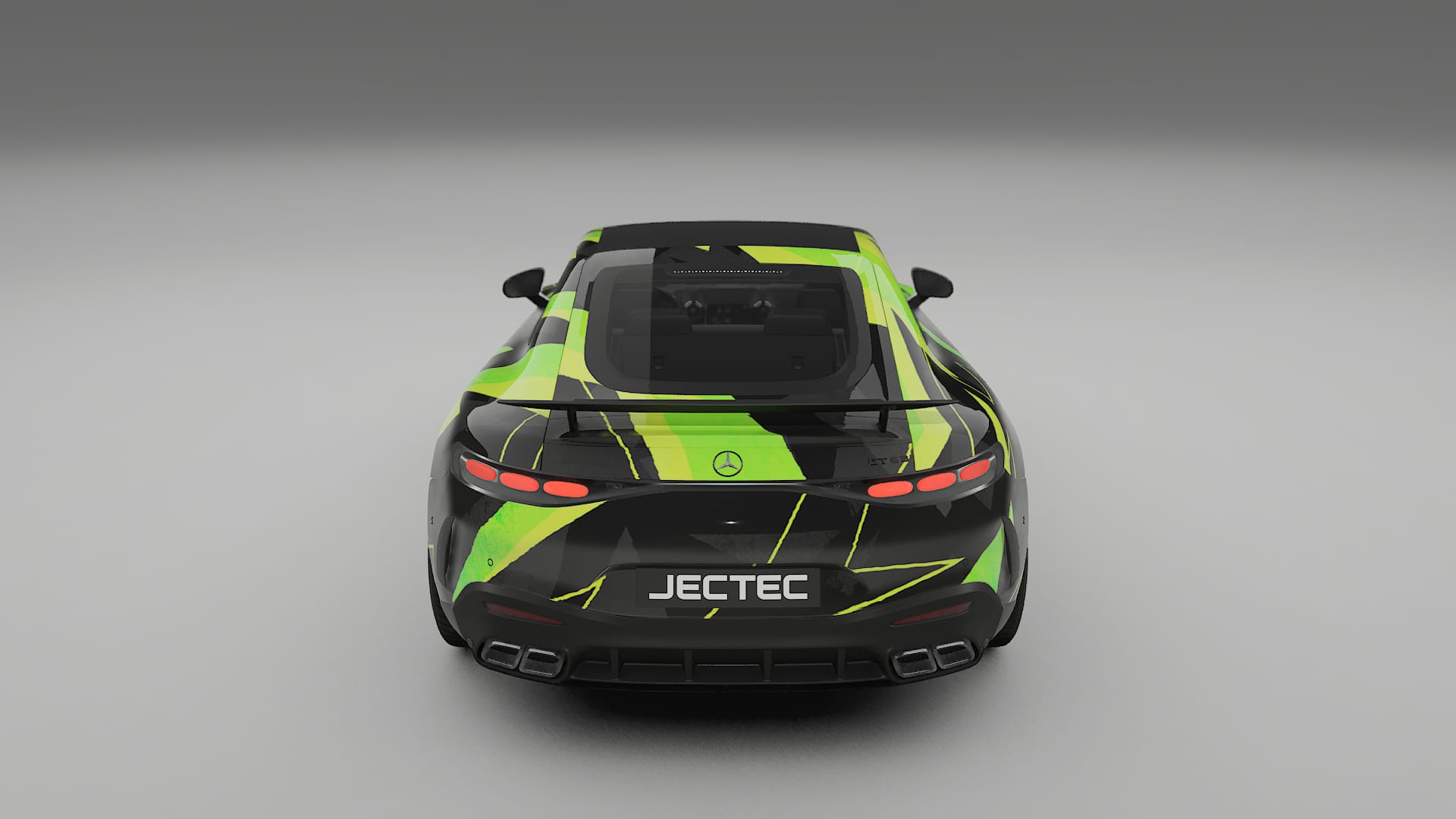 Mercedes AMG GT Coupe C192 NINJA TURTLES – Kit Wrap PPF Personalizat din Folie de Poliuretan Imprimabilă