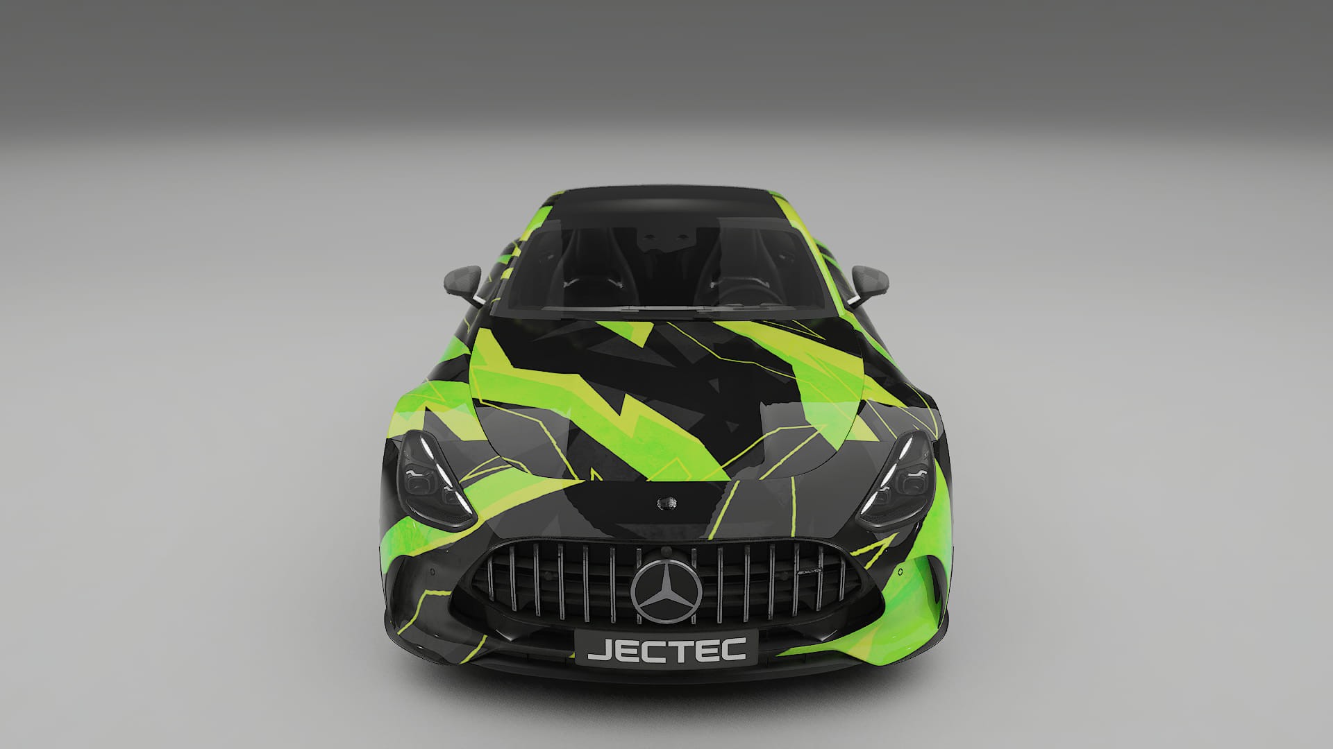 Mercedes AMG GT Coupe C192 NINJA TURTLES – Kit Wrap PPF Personalizat din Folie de Poliuretan Imprimabilă