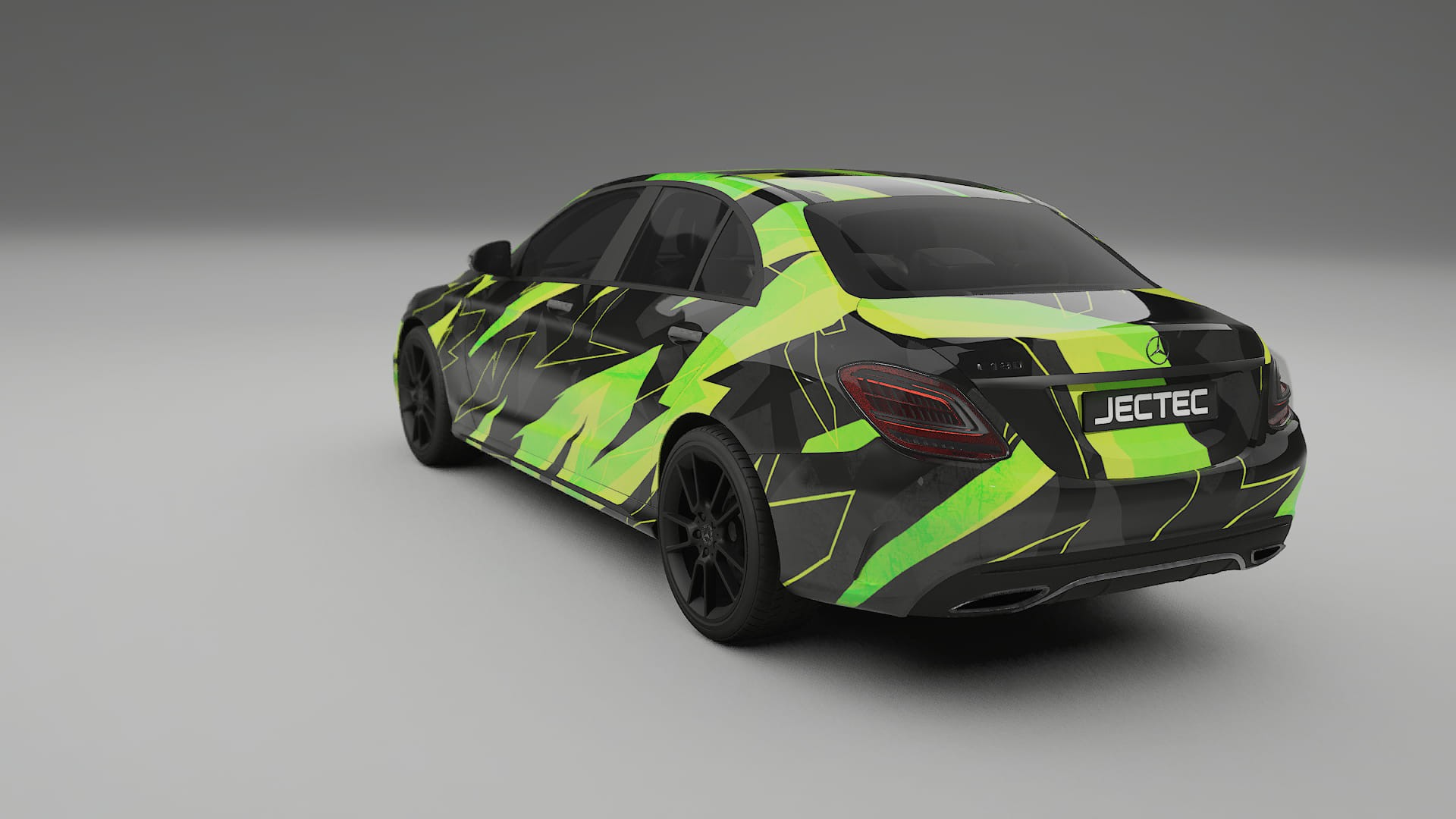 Mercedes C-class W205 AMG sedan NINJA TURTLES – Kit Wrap PPF Personalizat din Folie de Poliuretan Imprimabilă