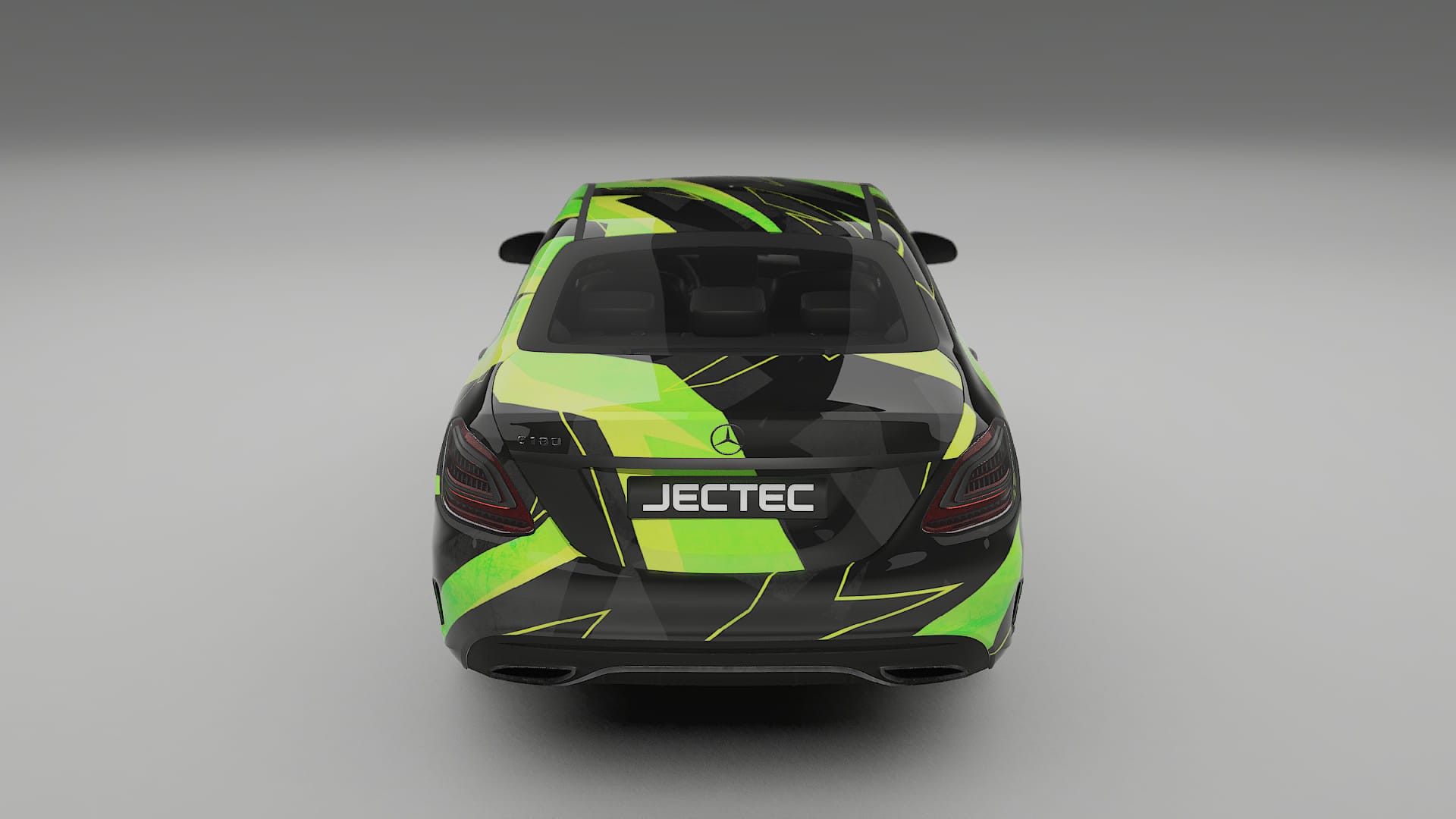 Mercedes C-class W205 AMG sedan NINJA TURTLES – Kit Wrap PPF Personalizat din Folie de Poliuretan Imprimabilă