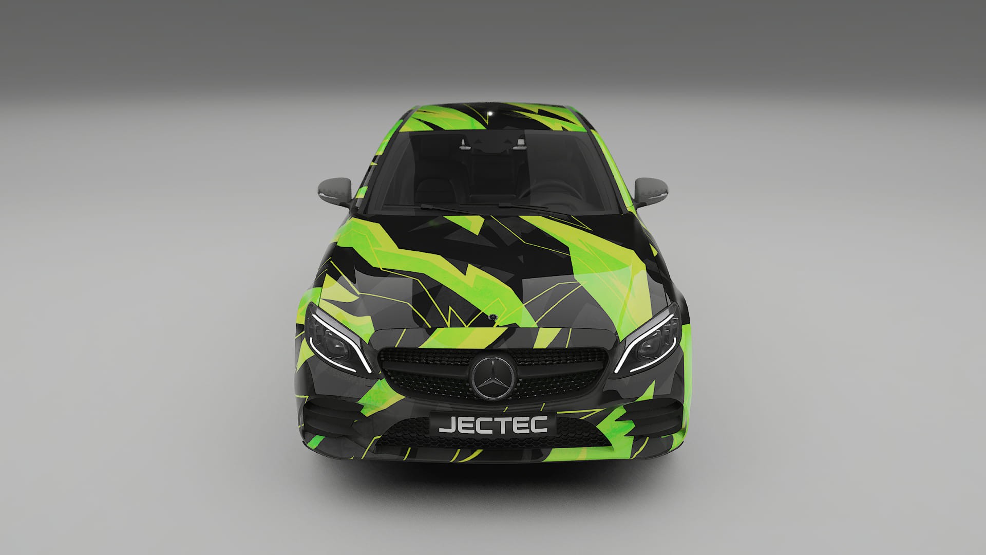 Mercedes C-class W205 AMG sedan NINJA TURTLES – Kit Wrap PPF Personalizat din Folie de Poliuretan Imprimabilă