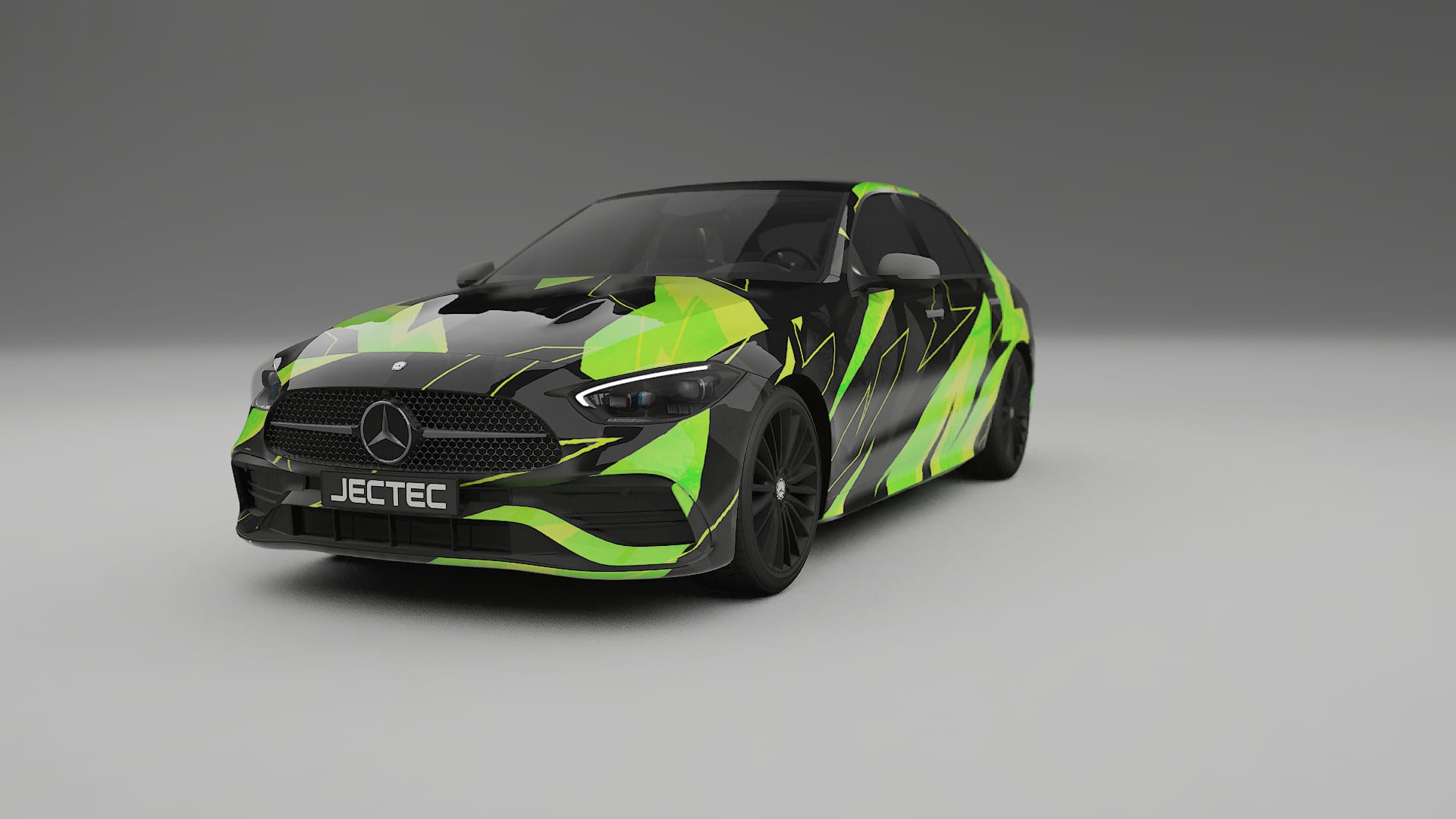 Mercedes C-class W206 NINJA TURTLES – Kit Wrap PPF Personalizat din Folie de Poliuretan Imprimabilă