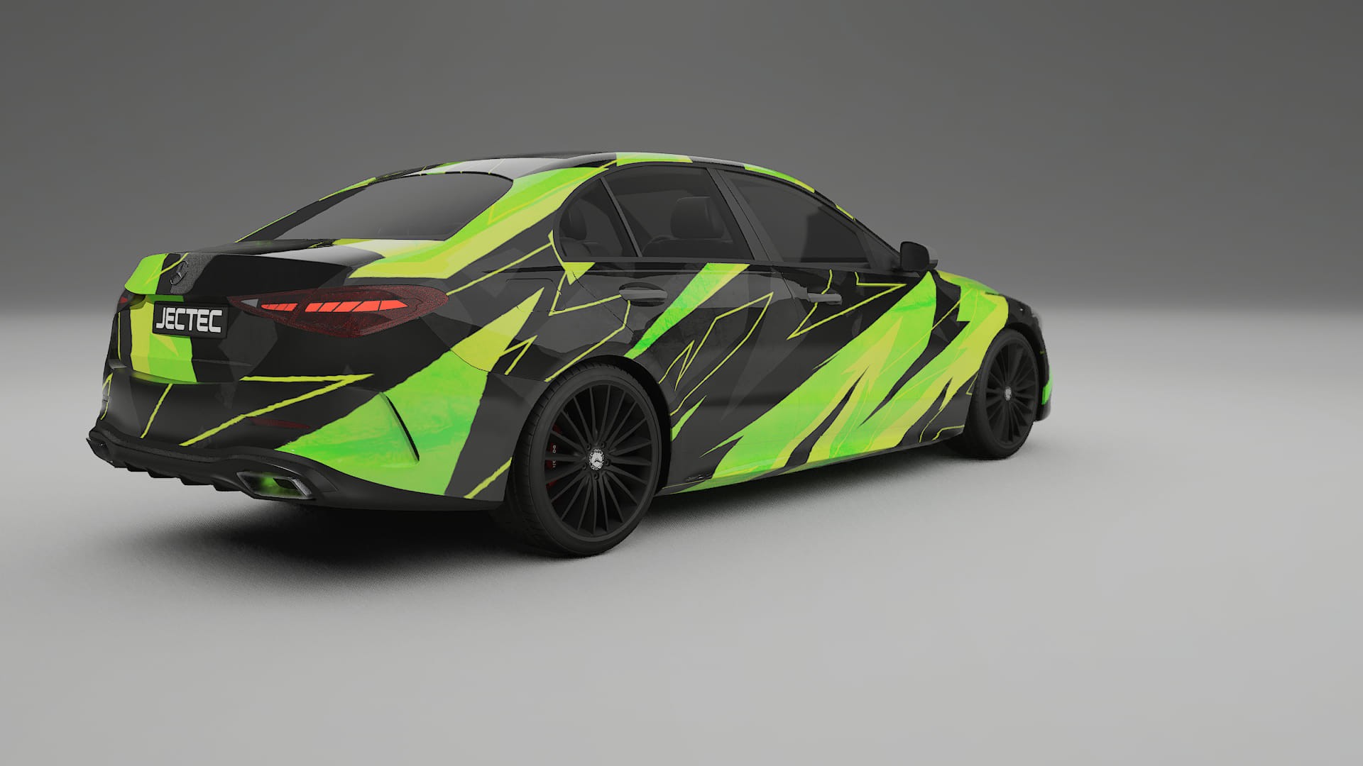 Mercedes C-class W206 NINJA TURTLES – Kit Wrap PPF Personalizat din Folie de Poliuretan Imprimabilă