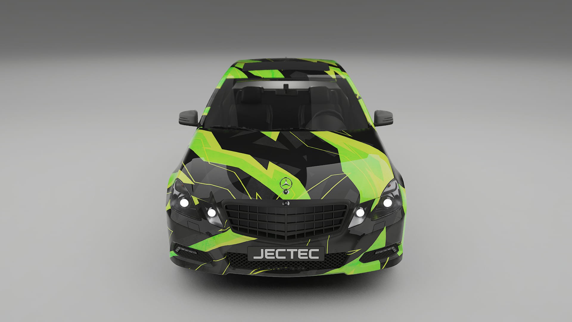 Mercedes E-class Sedan W212 Prefacelift pre-LCI NINJA TURTLES – Kit Wrap PPF Personalizat din Folie de Poliuretan Imprimabilă