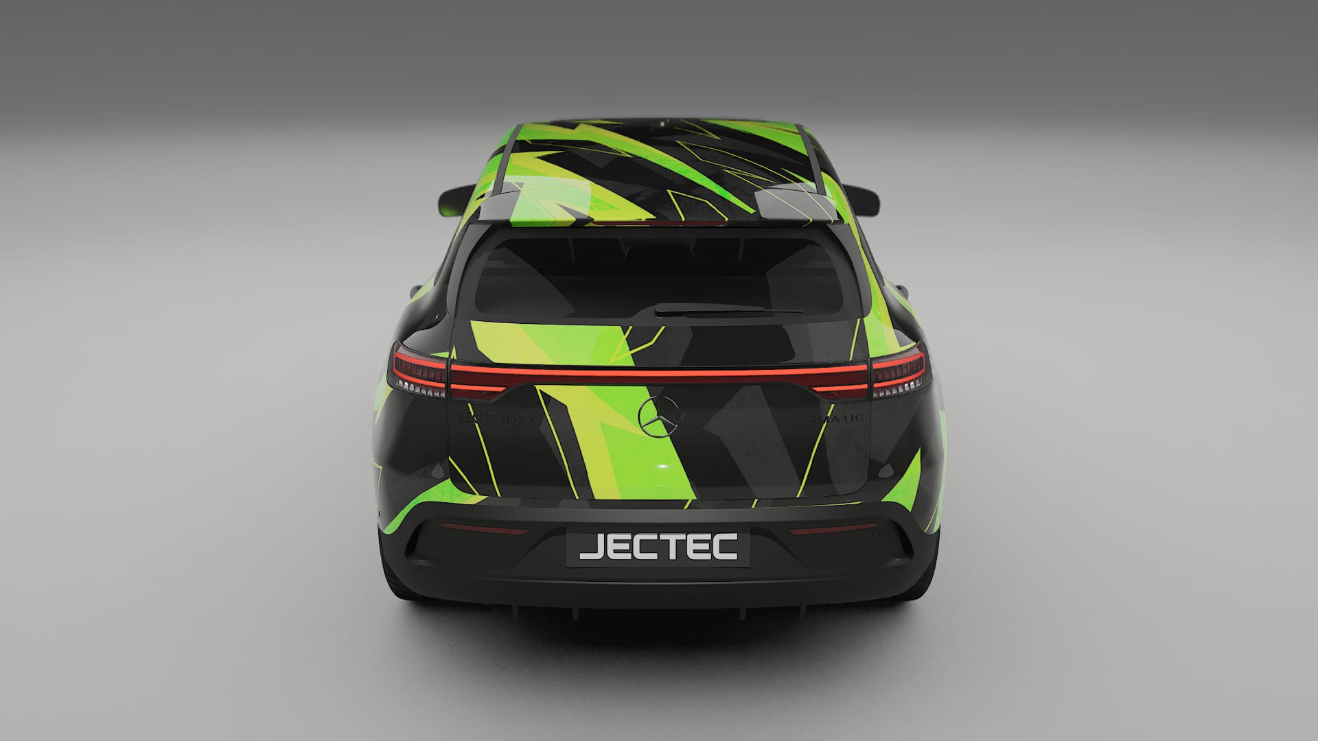 Mercedes EQC AMG NINJA TURTLES – Kit Wrap PPF Personalizat din Folie de Poliuretan Imprimabilă