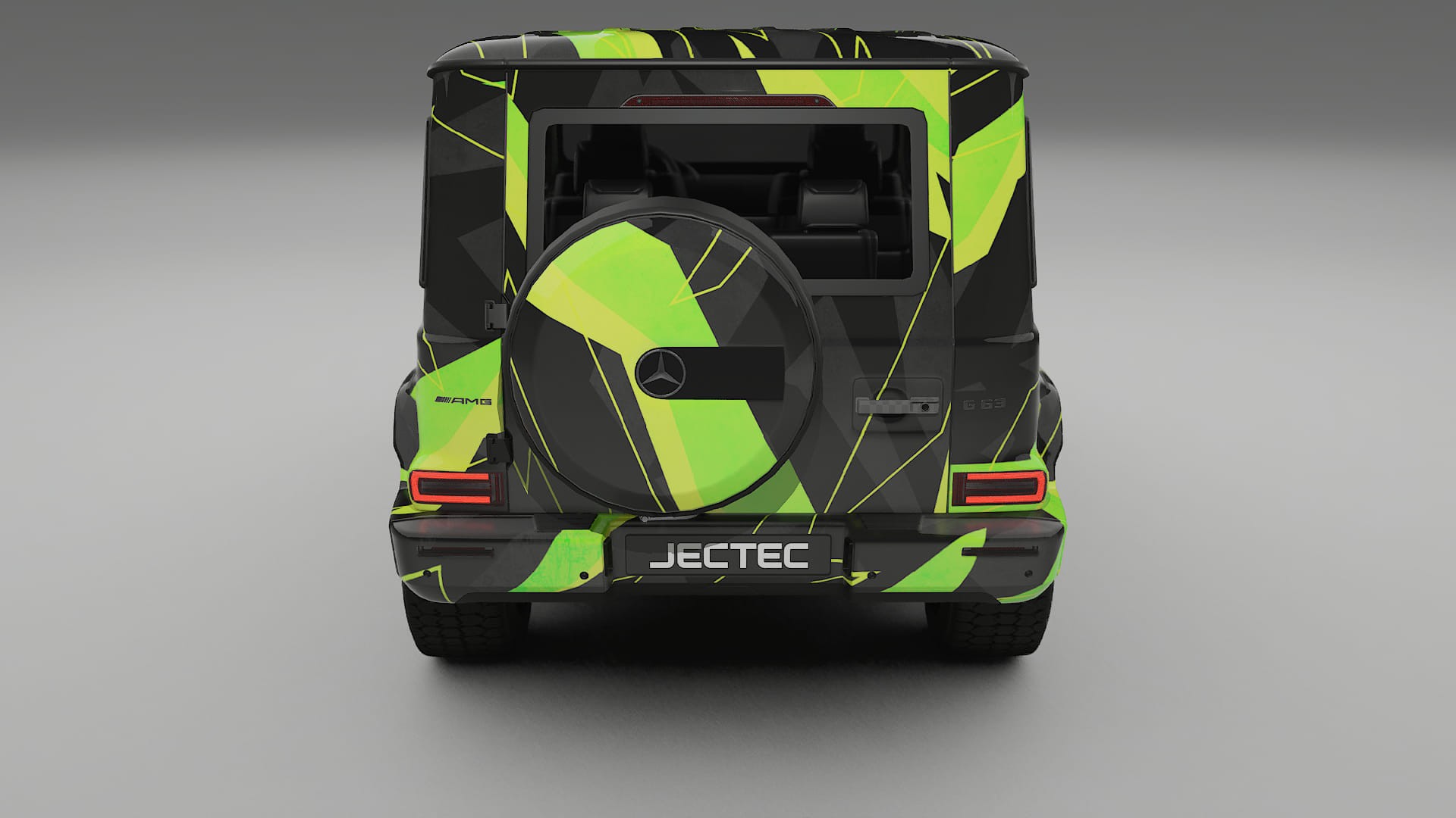 Mercedes G63 AMG W463A NINJA TURTLES – Kit Wrap PPF Personalizat din Folie de Poliuretan Imprimabilă