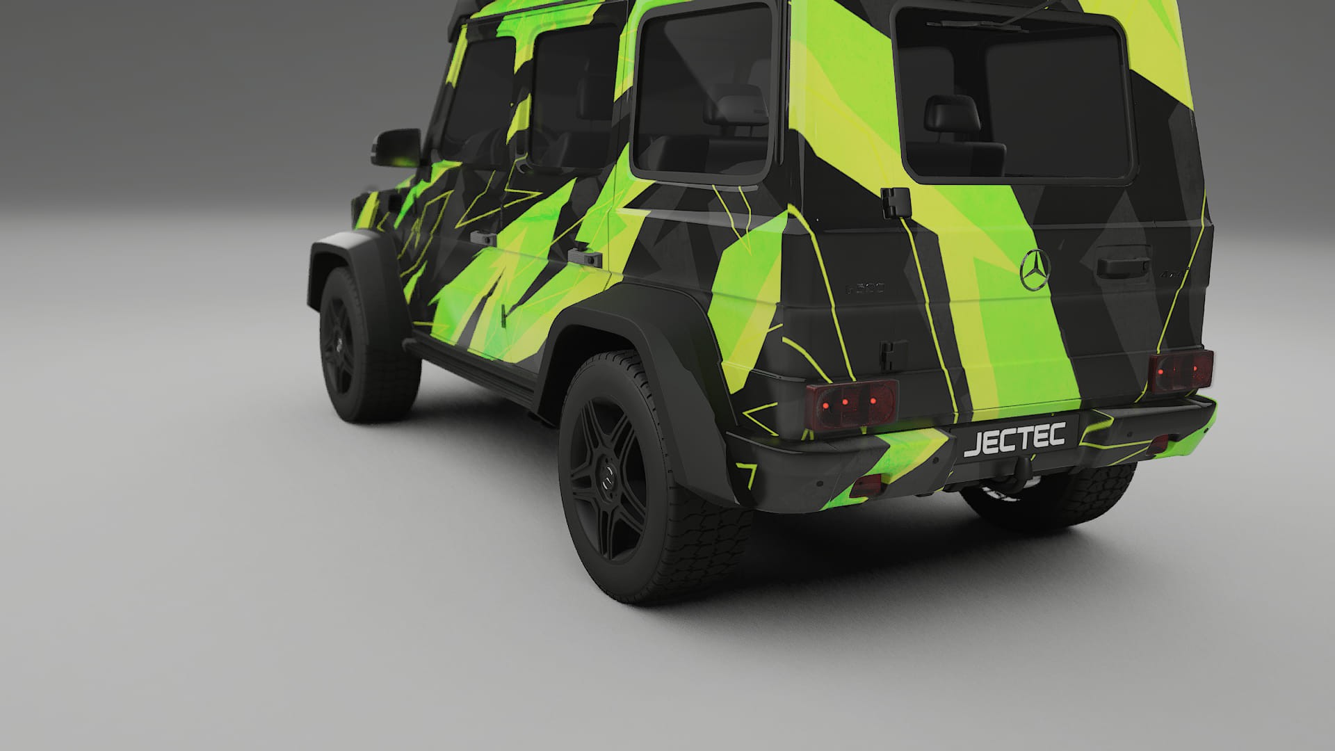 Mercedes G-class 4x4 W463 NINJA TURTLES – Kit Wrap PPF Personalizat din Folie de Poliuretan Imprimabilă
