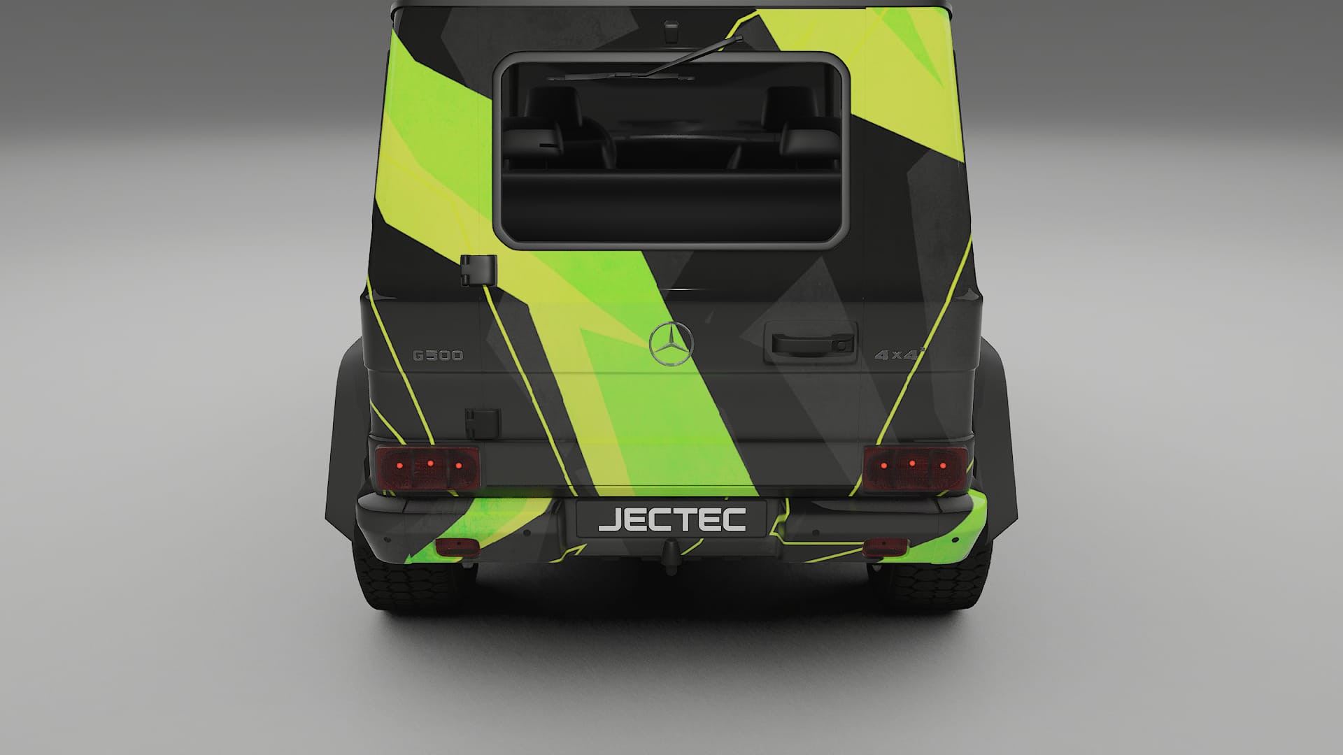 Mercedes G-class 4x4 W463 NINJA TURTLES – Kit Wrap PPF Personalizat din Folie de Poliuretan Imprimabilă