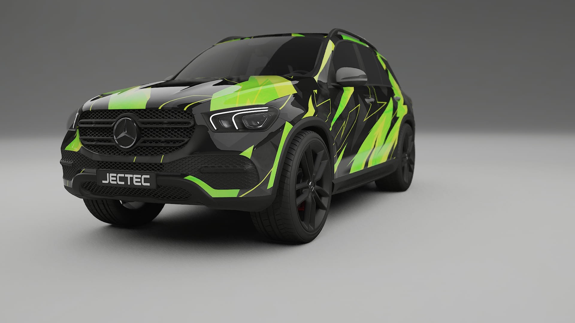 Mercedes GLE W167 NINJA TURTLES – Kit Wrap PPF Personalizat din Folie de Poliuretan Imprimabilă