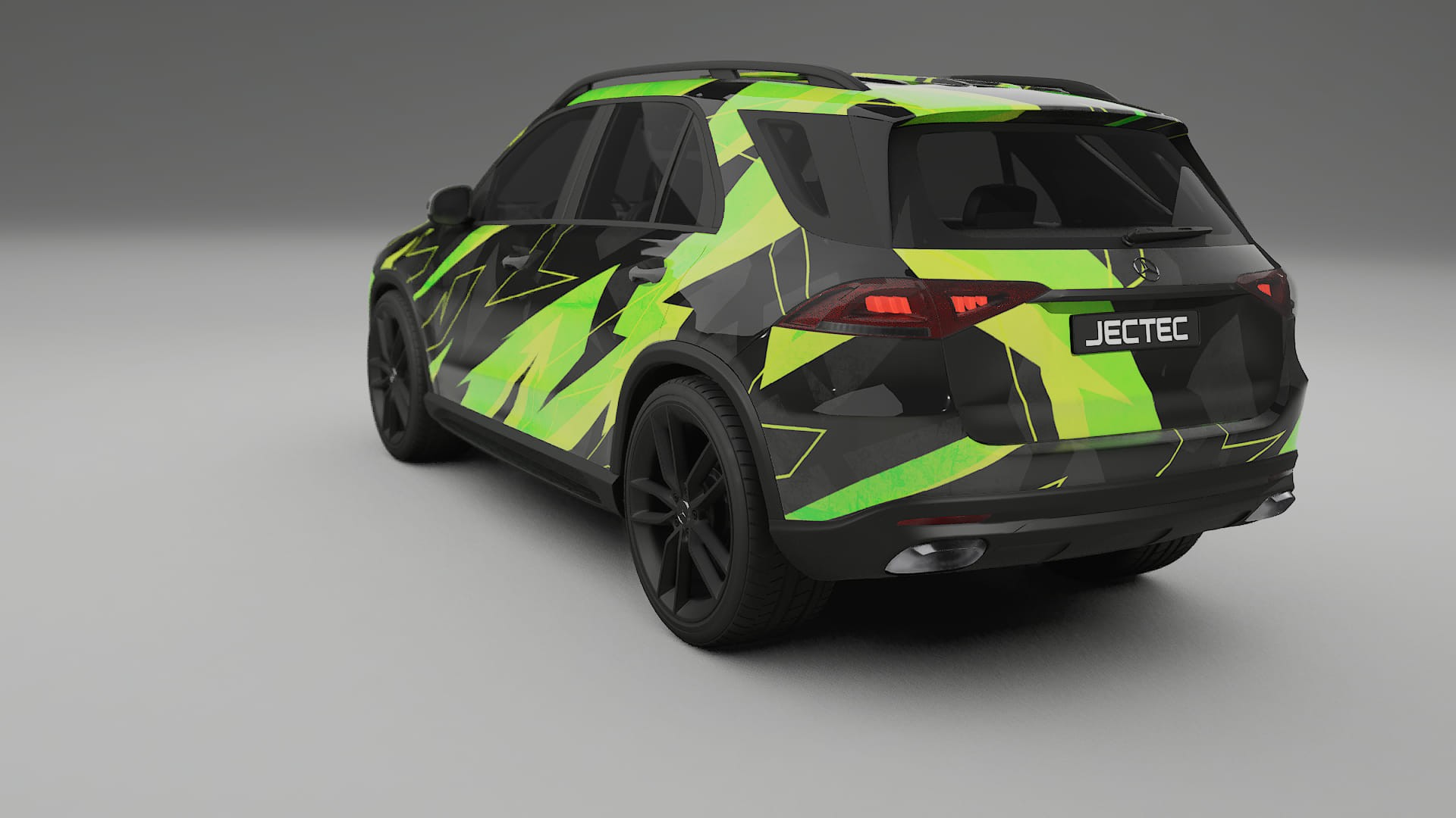 Mercedes GLE W167 NINJA TURTLES – Kit Wrap PPF Personalizat din Folie de Poliuretan Imprimabilă