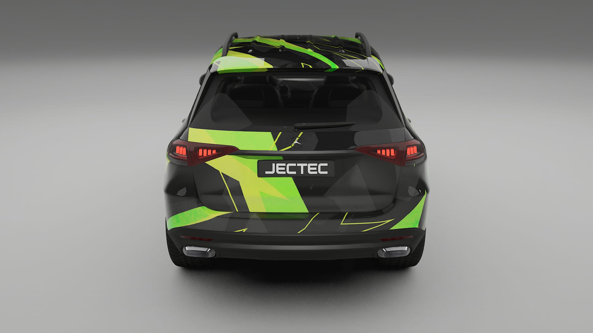 Mercedes GLE W167 NINJA TURTLES – Kit Wrap PPF Personalizat din Folie de Poliuretan Imprimabilă