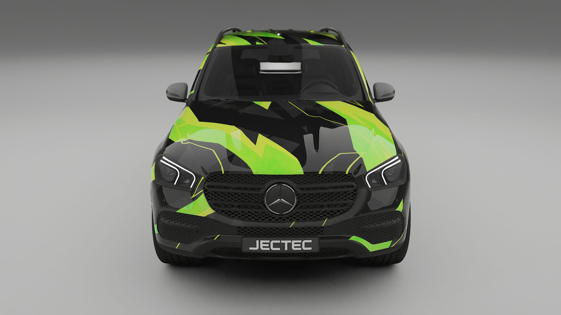 Mercedes GLE W167 NINJA TURTLES – Kit Wrap PPF Personalizat din Folie de Poliuretan Imprimabilă
