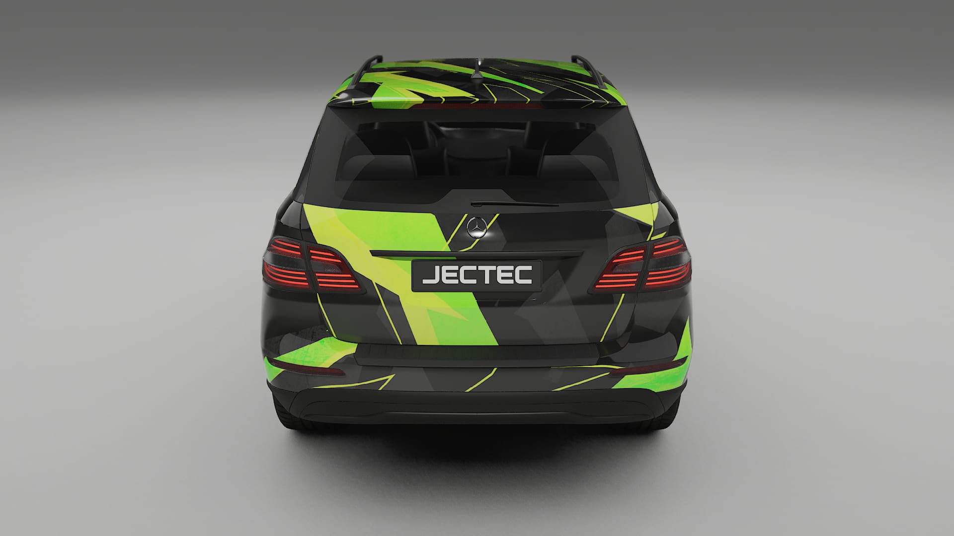 Mercedes M-class W166 NINJA TURTLES – Kit Wrap PPF Personalizat din Folie de Poliuretan Imprimabilă