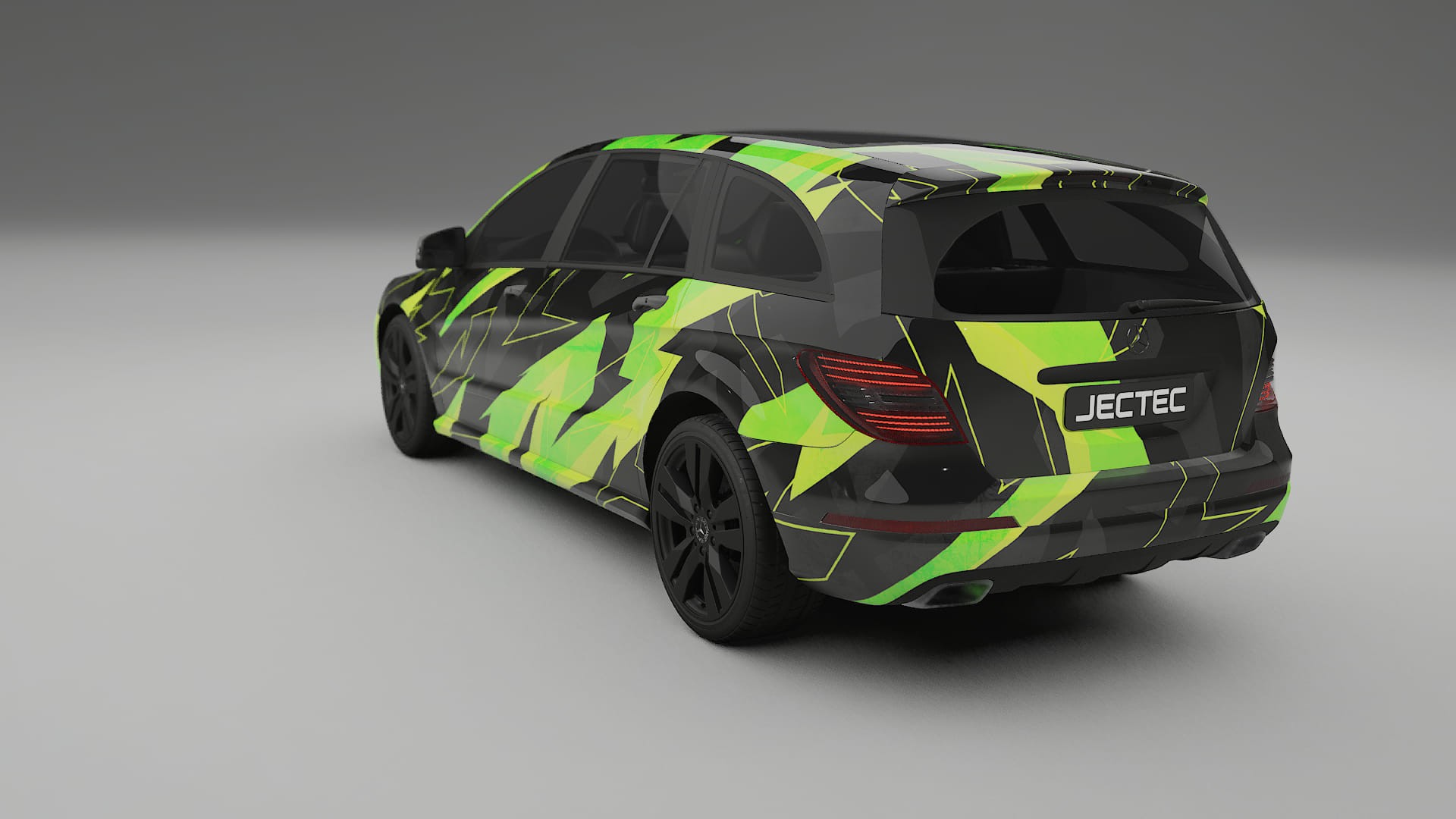 Mercedes R-class W251 facelift LCI NINJA TURTLES – Kit Wrap PPF Personalizat din Folie de Poliuretan Imprimabilă