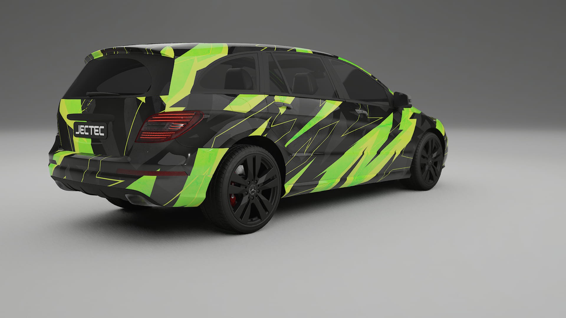 Mercedes R-class W251 facelift LCI NINJA TURTLES – Kit Wrap PPF Personalizat din Folie de Poliuretan Imprimabilă