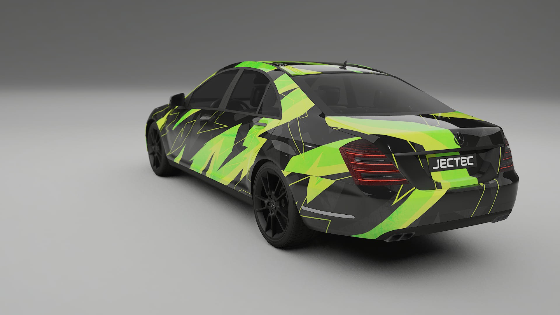 Mercedes S-class W221 facelift LCI NINJA TURTLES – Kit Wrap PPF Personalizat din Folie de Poliuretan Imprimabilă