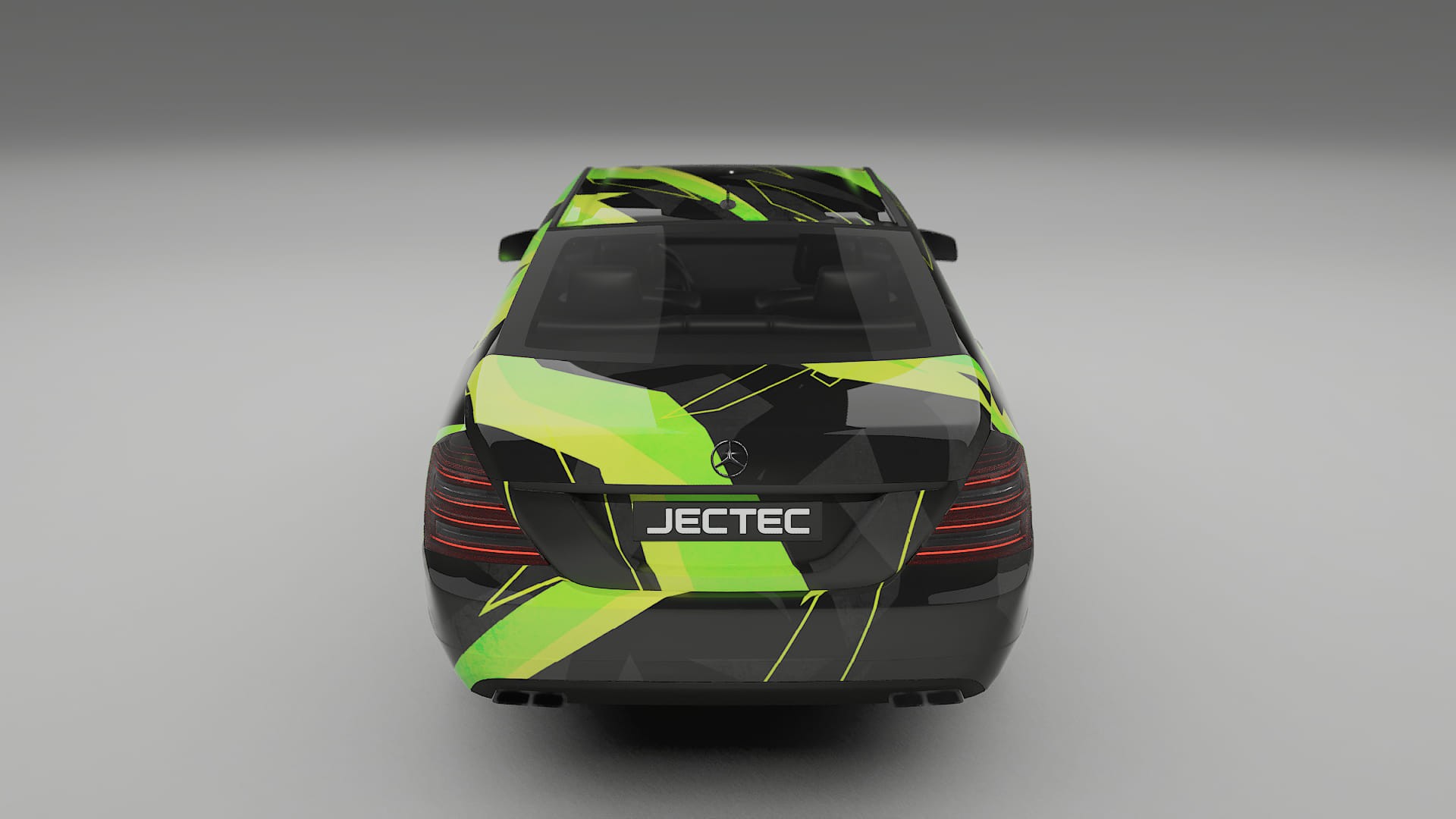 Mercedes S-class W221 facelift LCI NINJA TURTLES – Kit Wrap PPF Personalizat din Folie de Poliuretan Imprimabilă