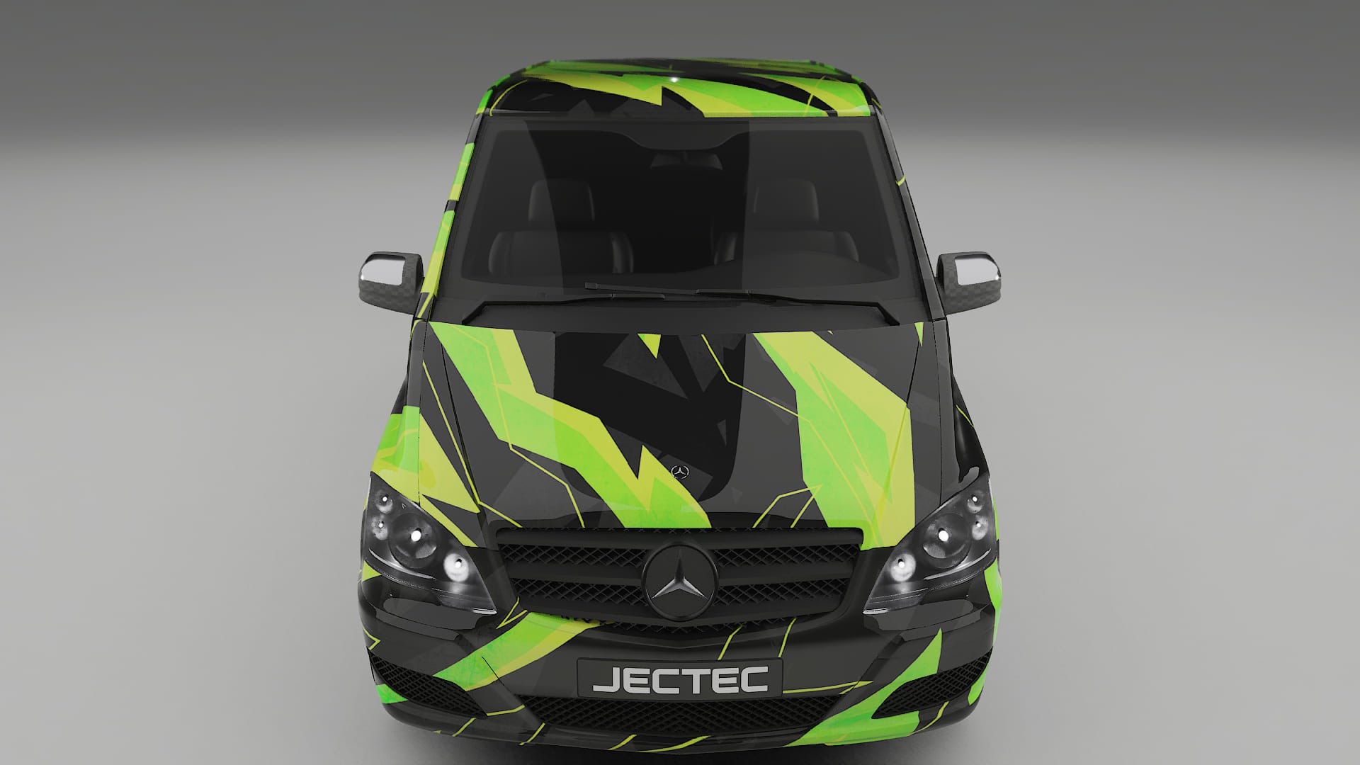 Mercedes Viano Extralong W439 Facelift LCI NINJA TURTLES – Kit Wrap PPF Personalizat din Folie de Poliuretan Imprimabilă