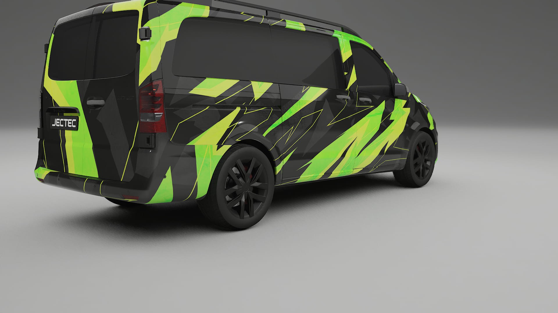 Mercedes Vito Short W447 prefacelift pre-LCI NINJA TURTLES – Kit Wrap PPF Personalizat din Folie de Poliuretan Imprimabilă