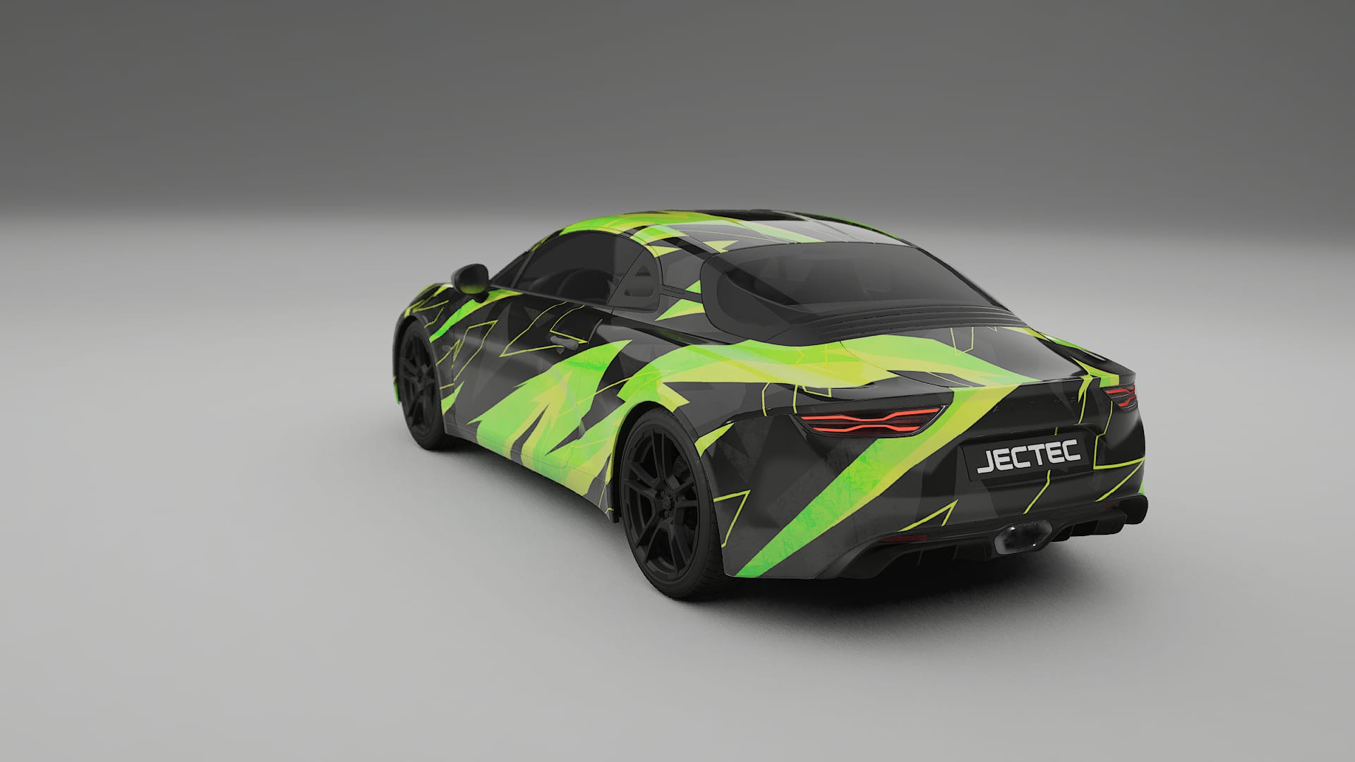 Renault Alpine A110 NINJA TURTLES – Kit Wrap PPF Personalizat din Folie de Poliuretan Imprimabilă