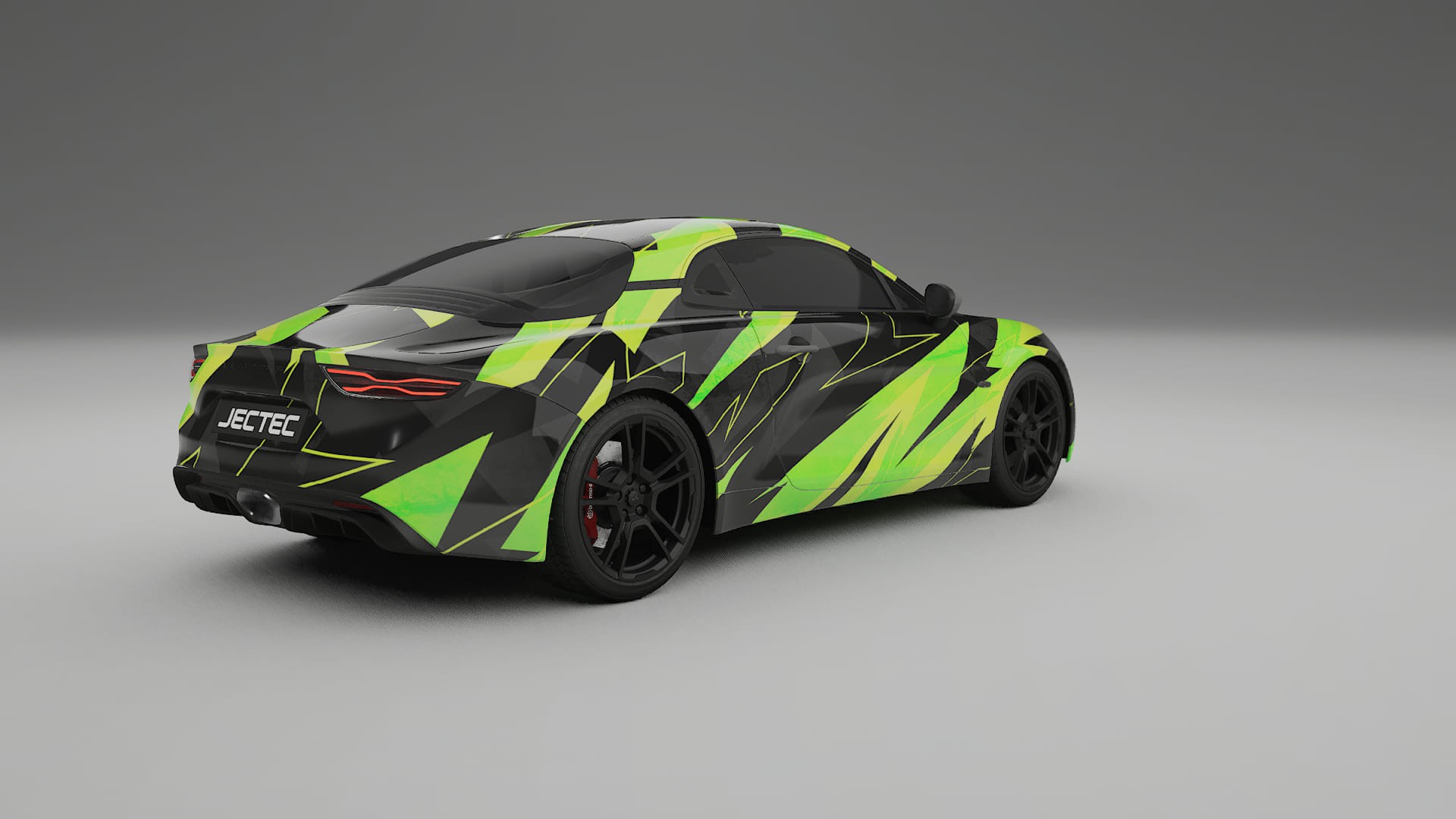 Renault Alpine A110 NINJA TURTLES – Kit Wrap PPF Personalizat din Folie de Poliuretan Imprimabilă