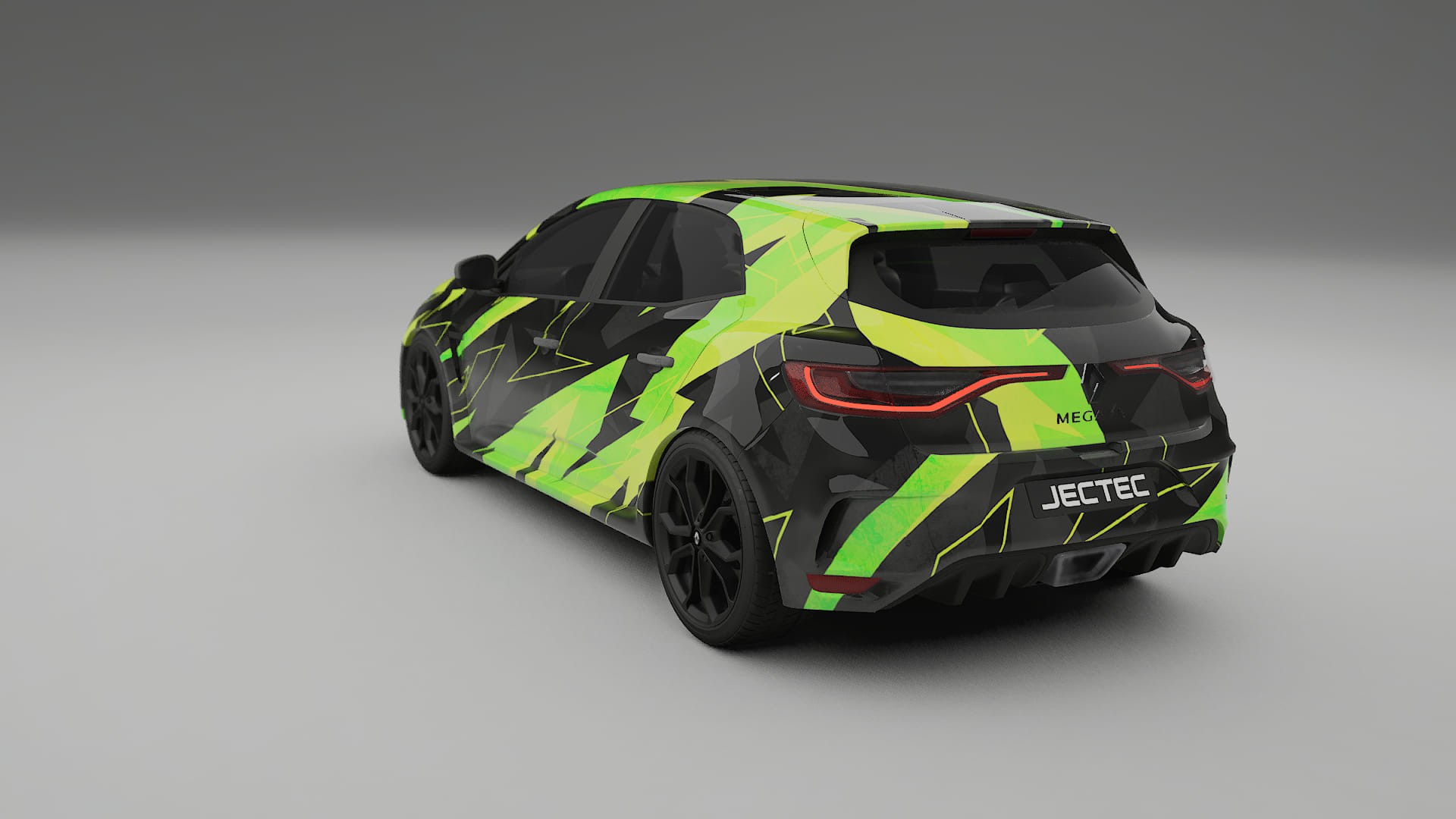 Renault Megane RS IV NINJA TURTLES – Kit Wrap PPF Personalizat din Folie de Poliuretan Imprimabilă