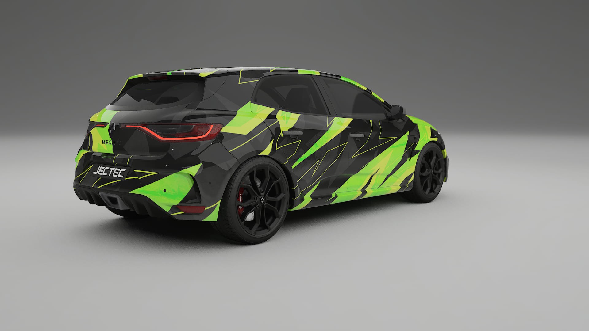 Renault Megane RS IV NINJA TURTLES – Kit Wrap PPF Personalizat din Folie de Poliuretan Imprimabilă
