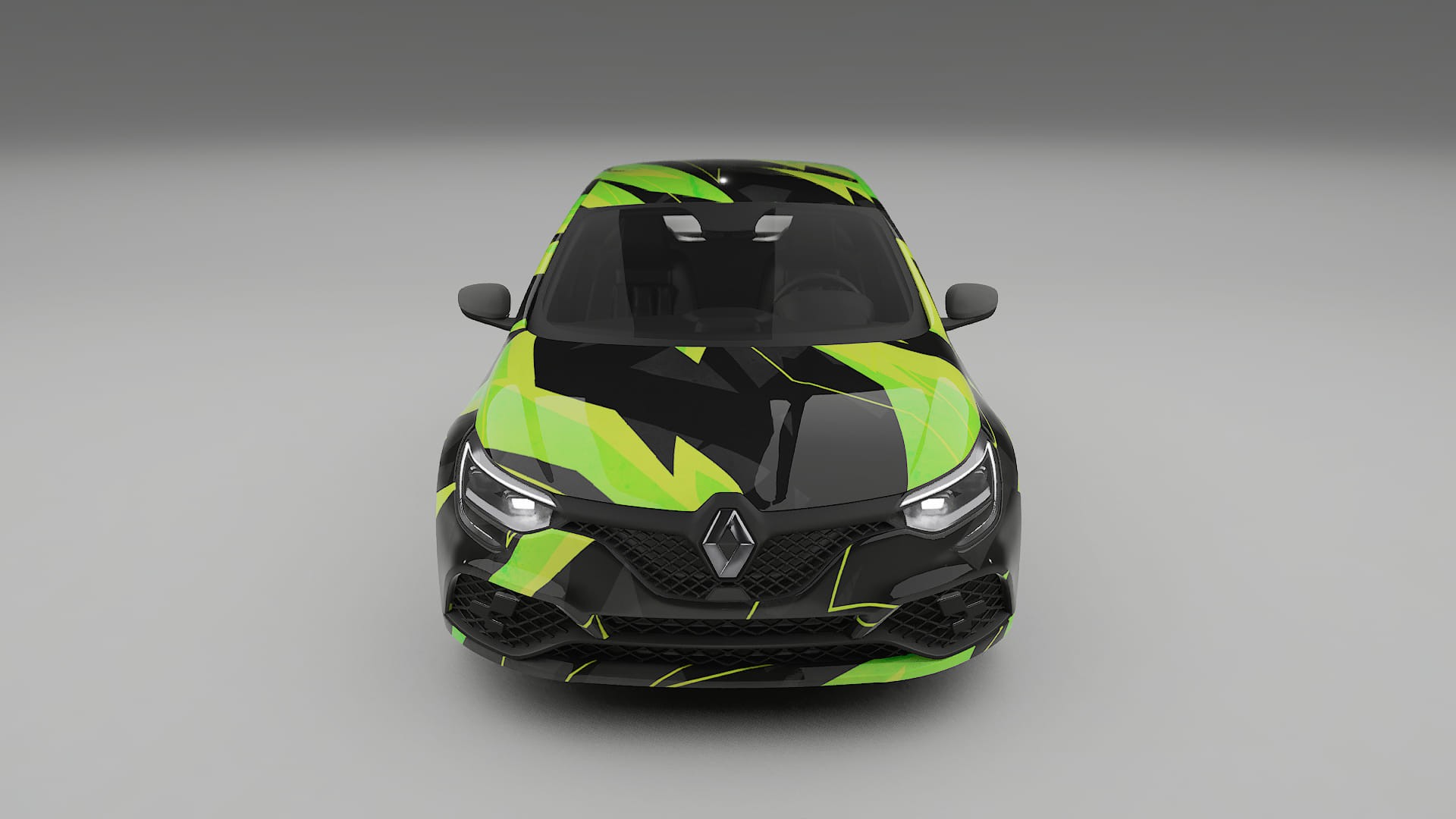 Renault Megane RS IV NINJA TURTLES – Kit Wrap PPF Personalizat din Folie de Poliuretan Imprimabilă