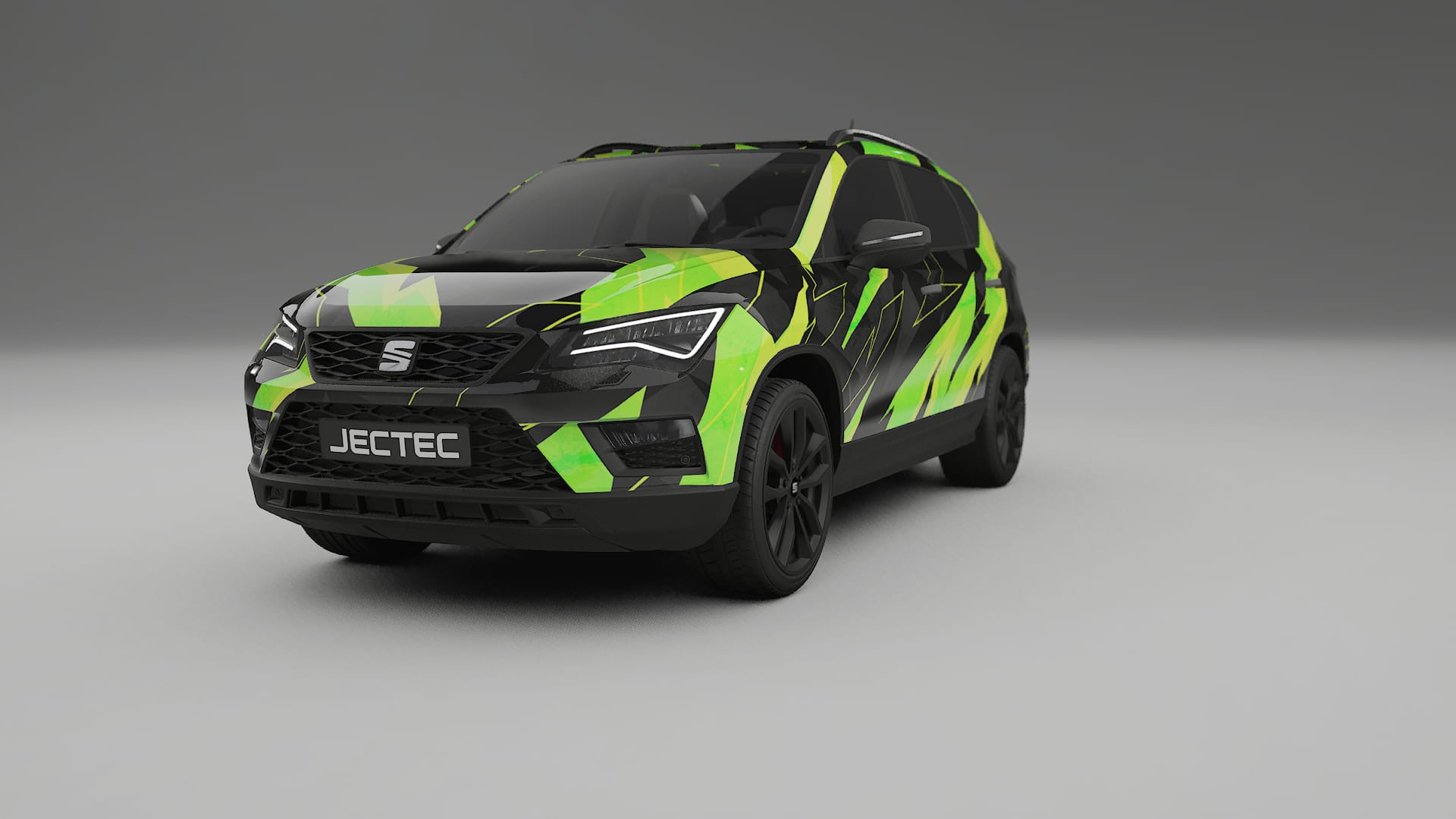 Seat Ateca KH7 NINJA TURTLES – Kit Wrap PPF Personalizat din Folie de Poliuretan Imprimabilă