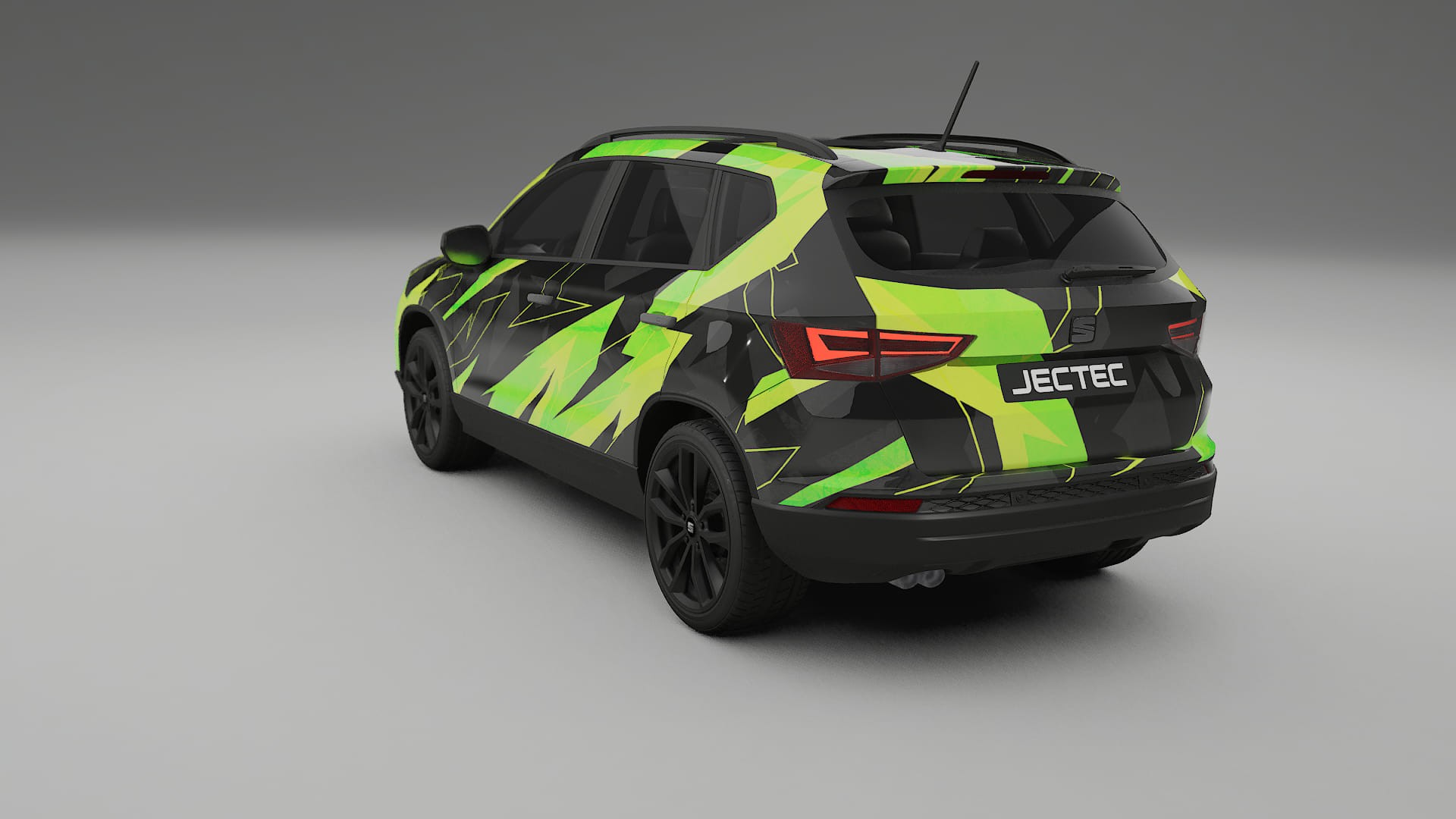 Seat Ateca KH7 NINJA TURTLES – Kit Wrap PPF Personalizat din Folie de Poliuretan Imprimabilă