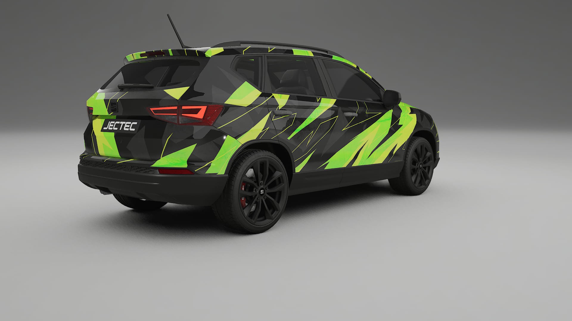 Seat Ateca KH7 NINJA TURTLES – Kit Wrap PPF Personalizat din Folie de Poliuretan Imprimabilă