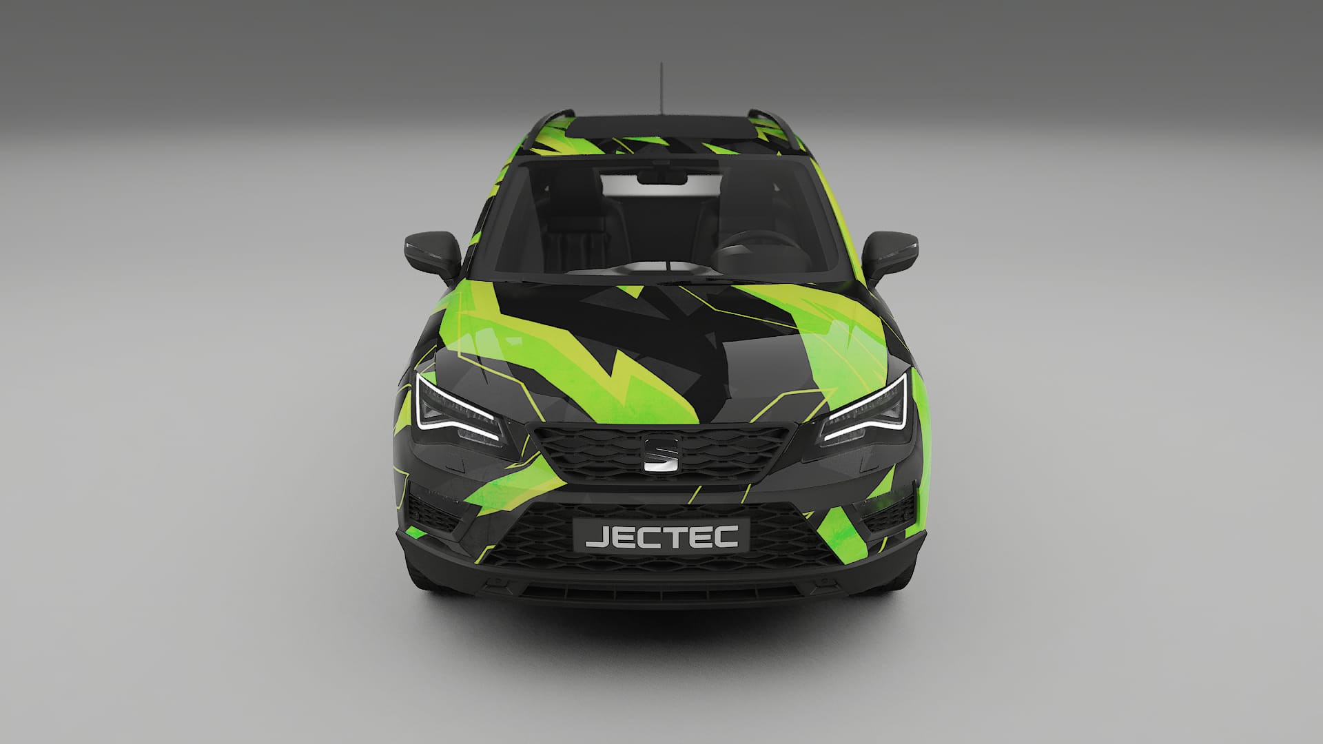 Seat Ateca KH7 NINJA TURTLES – Kit Wrap PPF Personalizat din Folie de Poliuretan Imprimabilă