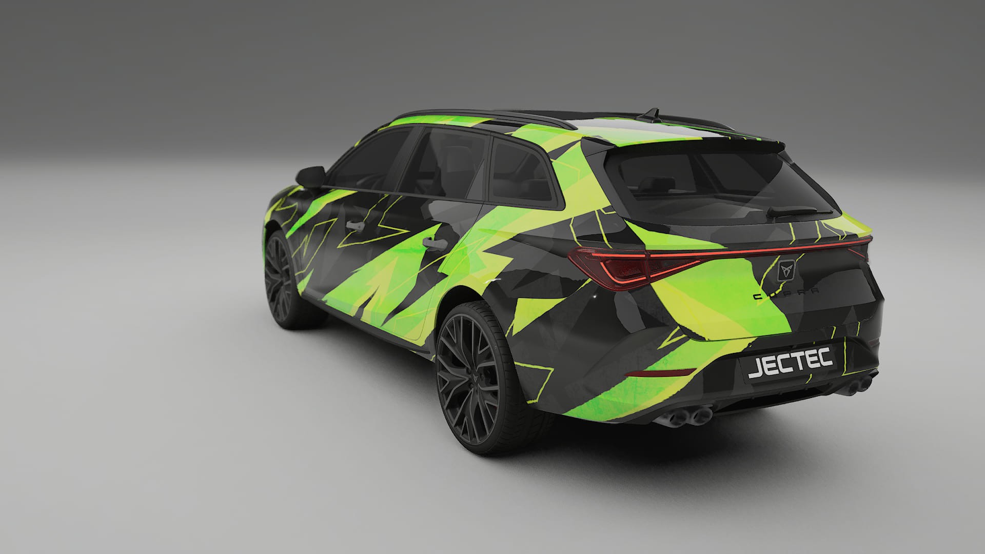 Seat Leon Cupra KL NINJA TURTLES – Kit Wrap PPF Personalizat din Folie de Poliuretan Imprimabilă