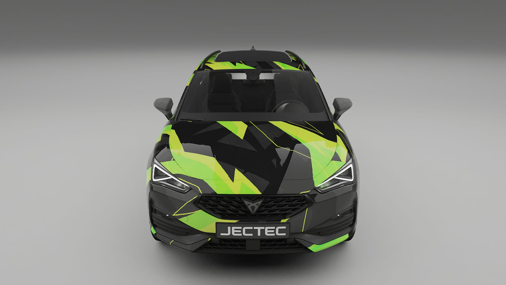 Seat Leon Cupra KL NINJA TURTLES – Kit Wrap PPF Personalizat din Folie de Poliuretan Imprimabilă