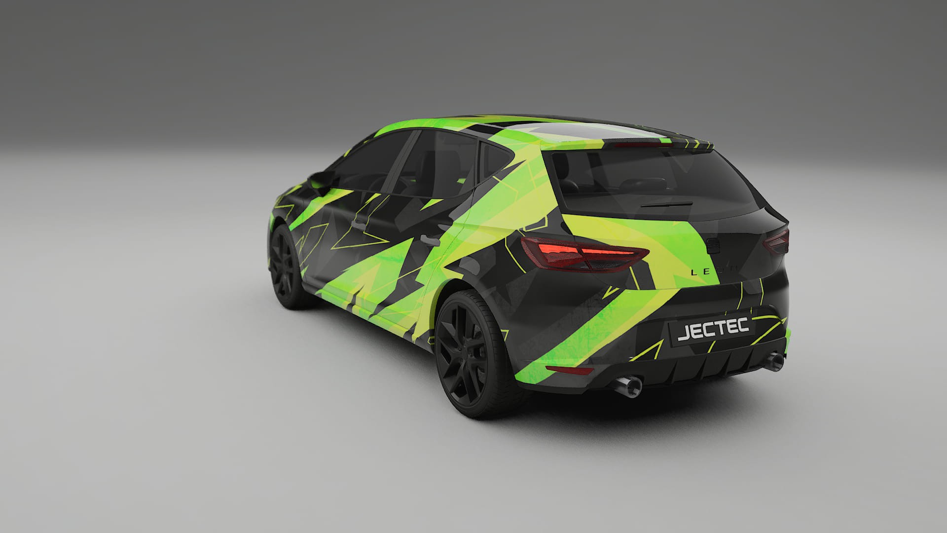 Seat Leon FR 5F NINJA TURTLES – Kit Wrap PPF Personalizat din Folie de Poliuretan Imprimabilă