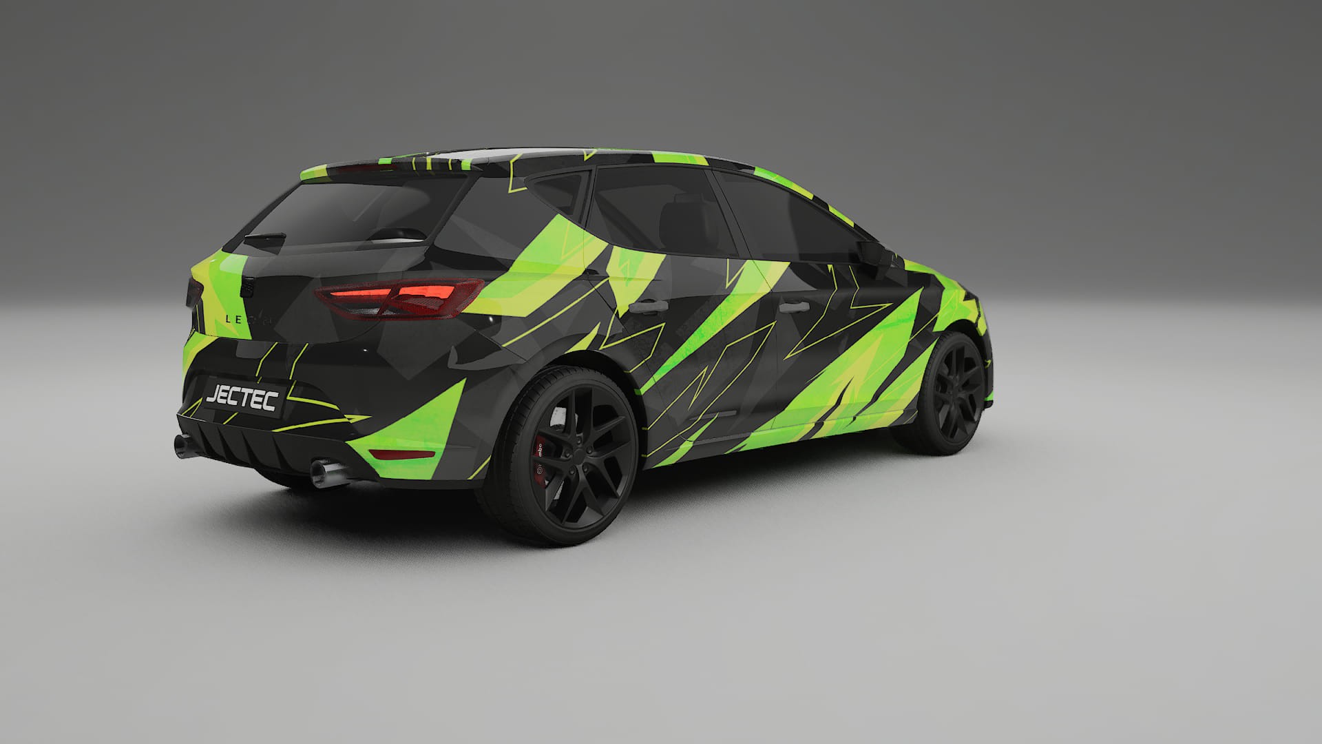 Seat Leon FR 5F NINJA TURTLES – Kit Wrap PPF Personalizat din Folie de Poliuretan Imprimabilă