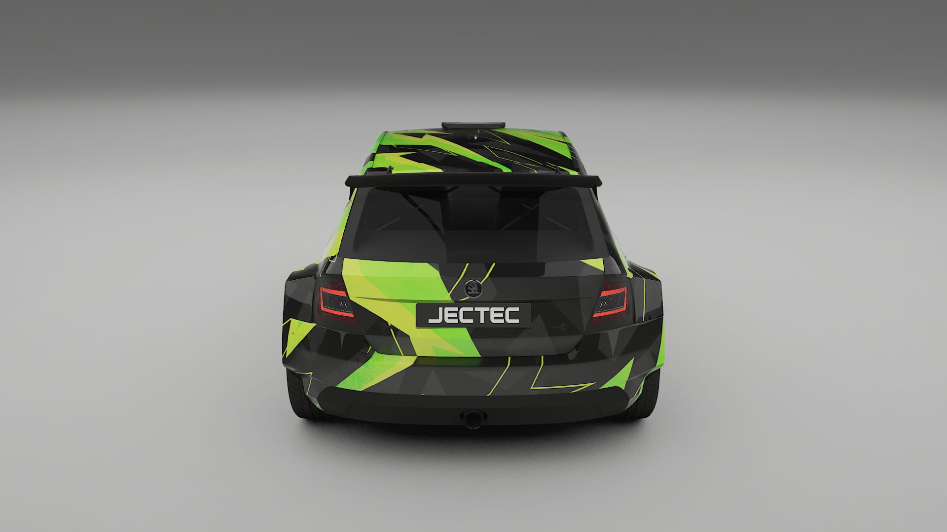Škoda Fabia R5 6V NINJA TURTLES – Kit Wrap PPF Personalizat din Folie de Poliuretan Imprimabilă