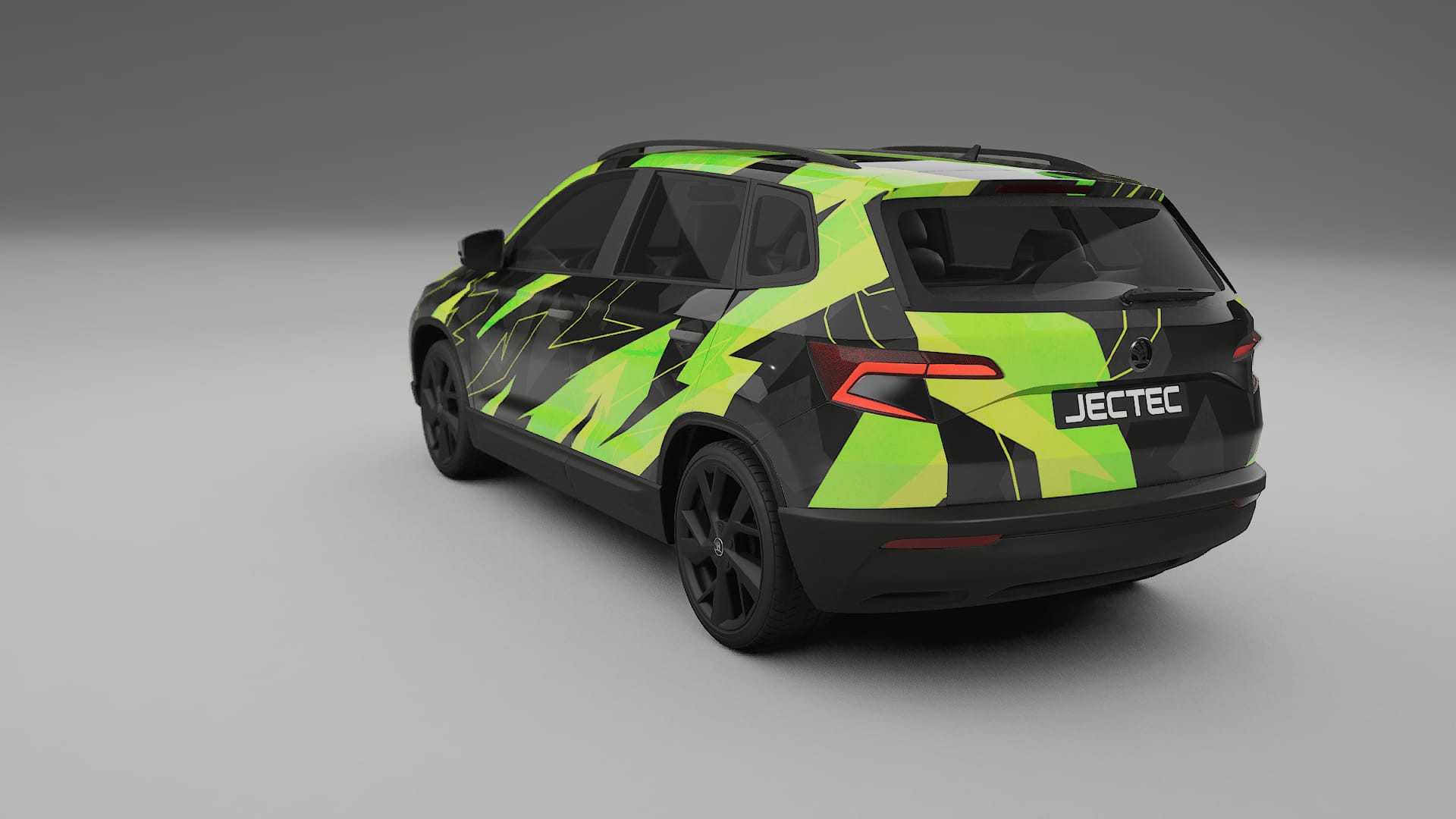 Škoda Karoq NU7 NINJA TURTLES – Kit Wrap PPF Personalizat din Folie de Poliuretan Imprimabilă