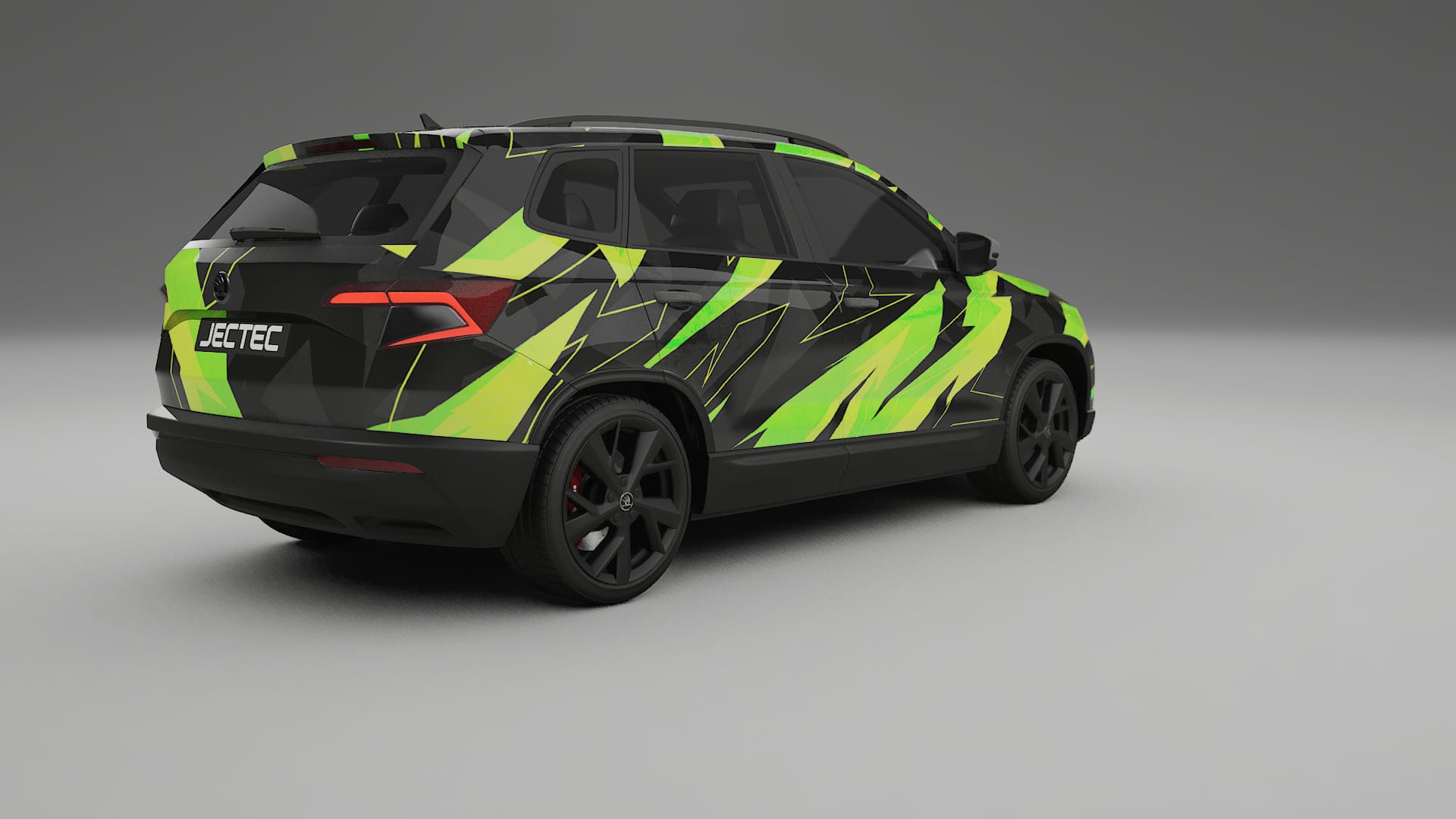 Škoda Karoq NU7 NINJA TURTLES – Kit Wrap PPF Personalizat din Folie de Poliuretan Imprimabilă