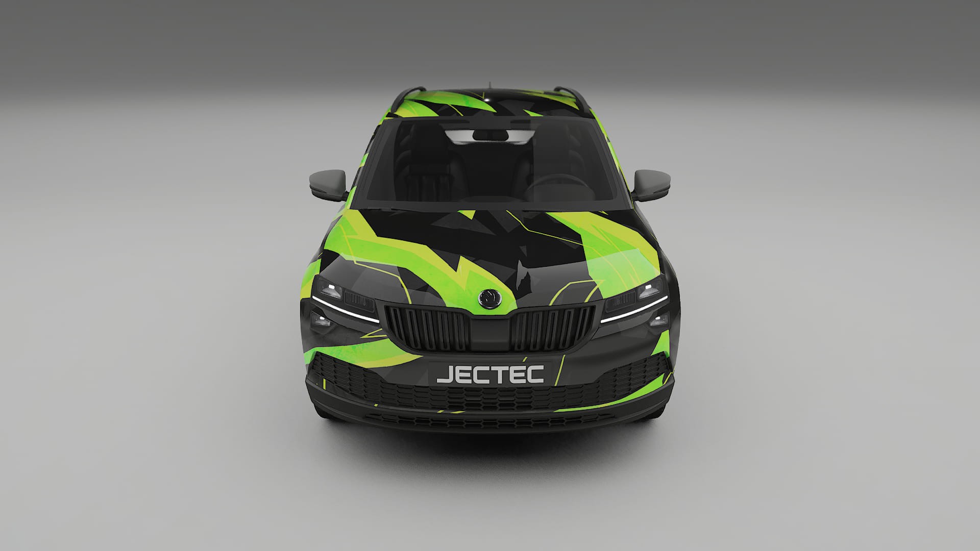 Škoda Karoq NU7 NINJA TURTLES – Kit Wrap PPF Personalizat din Folie de Poliuretan Imprimabilă